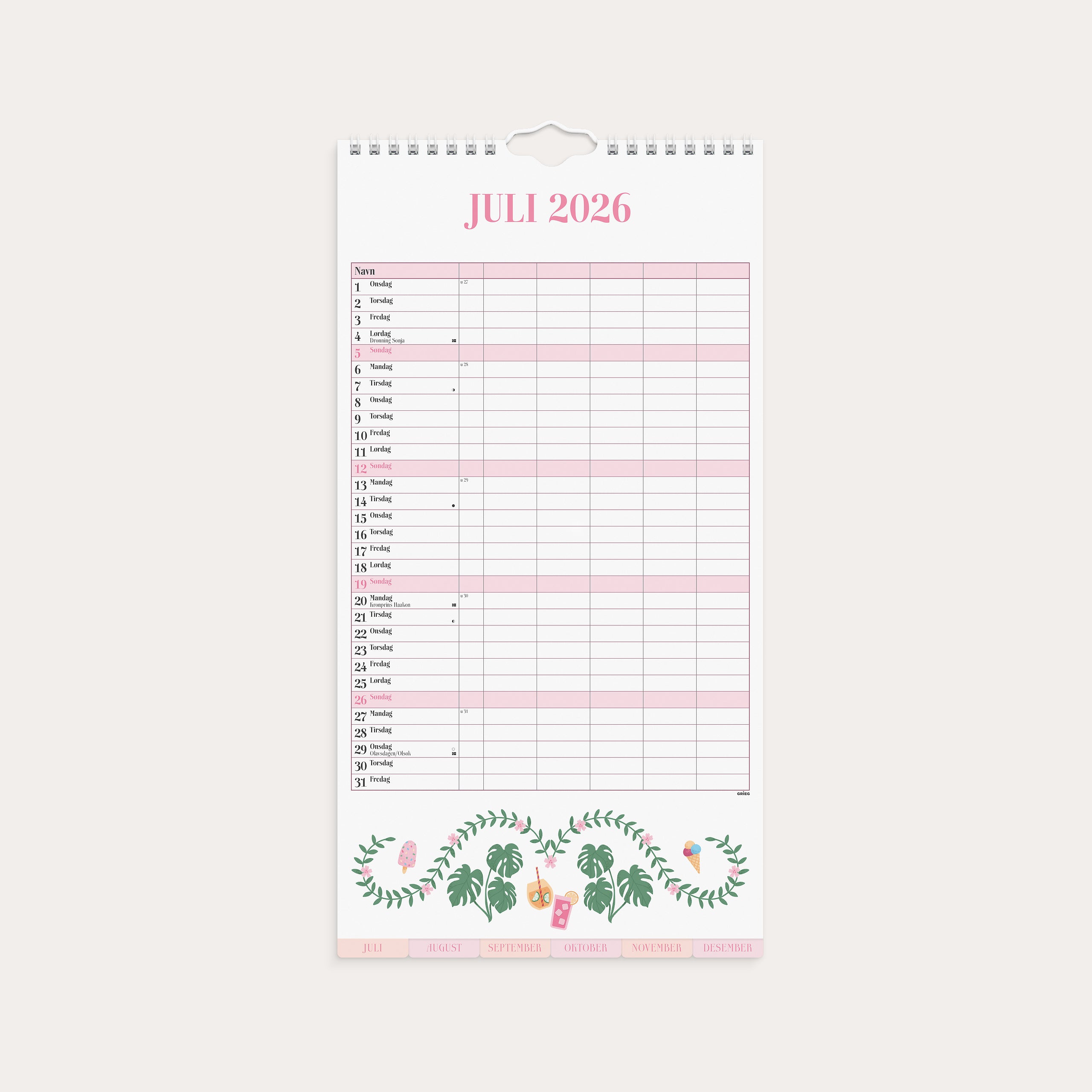 Annies Familiekalender 26/27