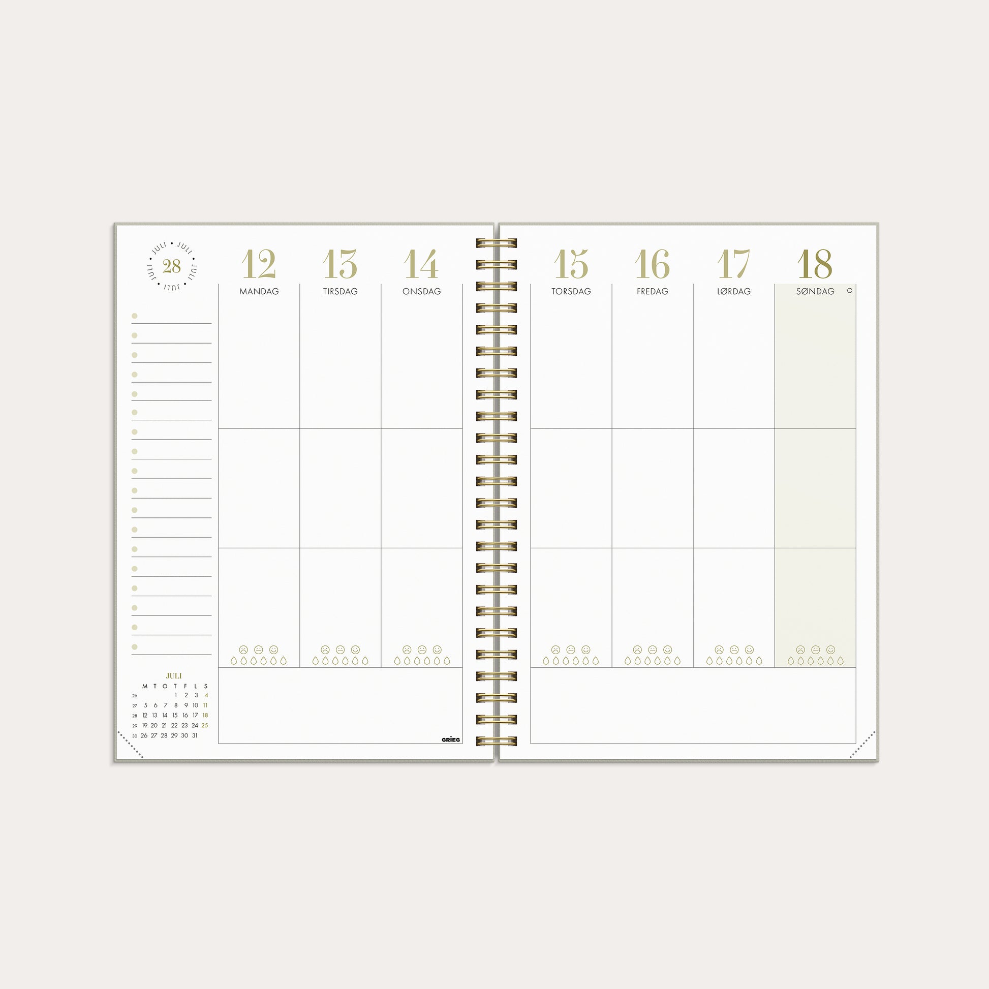 Life Planner Essentials 26/27 – detail view