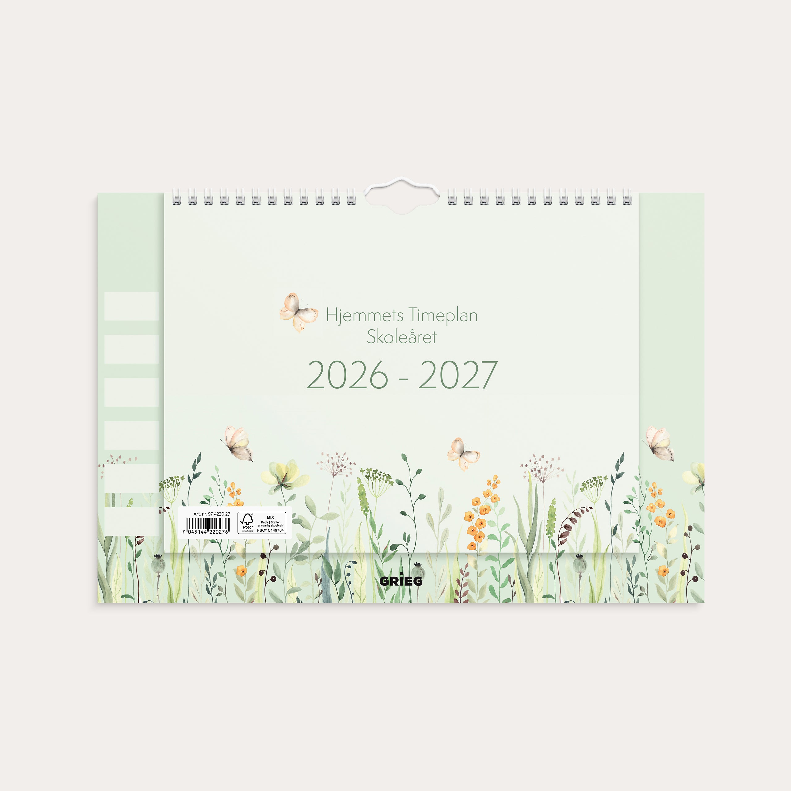 Hjemmets timeplan 26/27