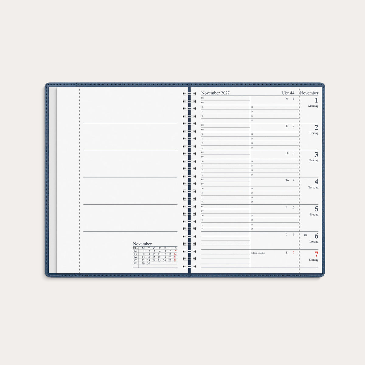 Kalender Scorpio 2027 med omslag