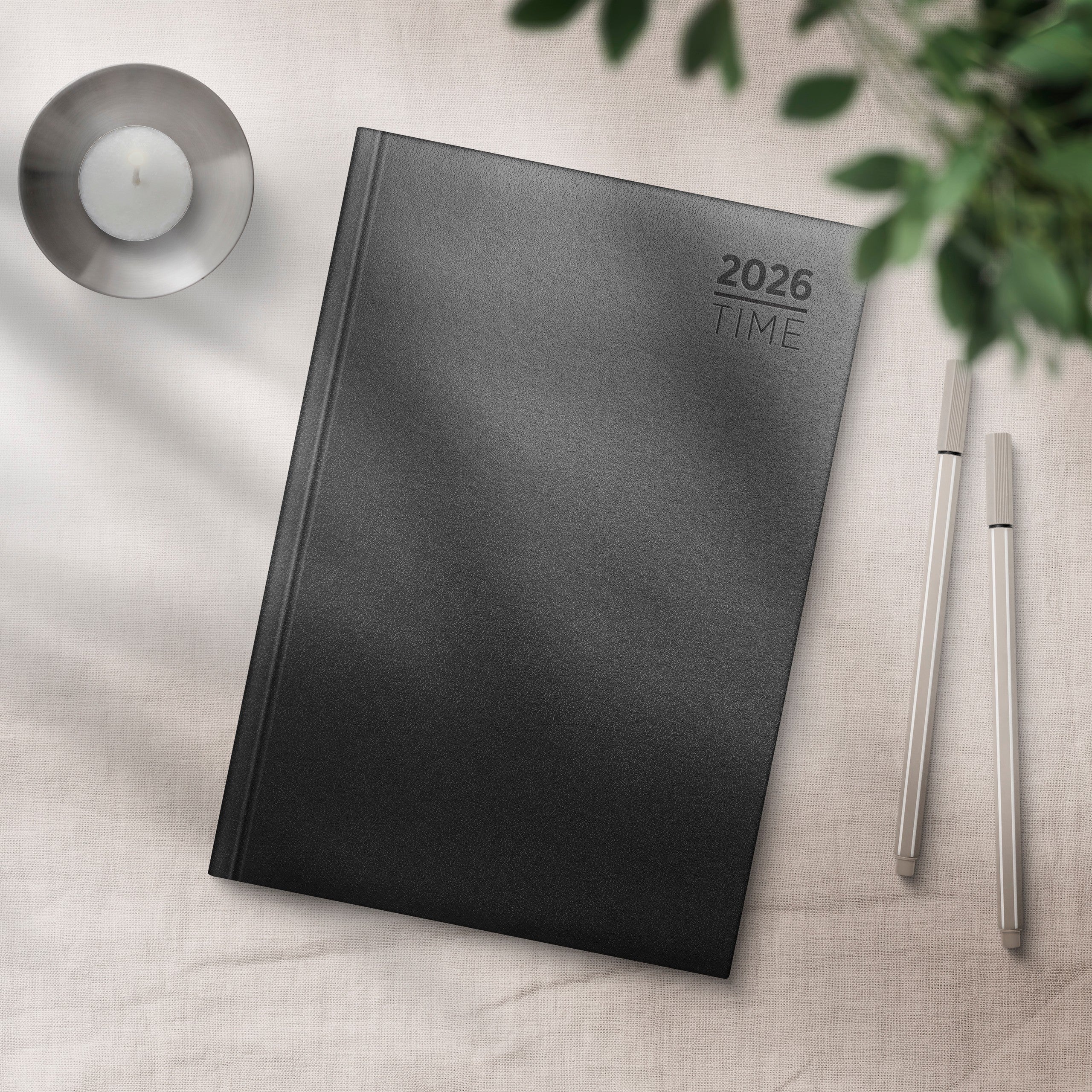 Dagbok 2026 Time A5
