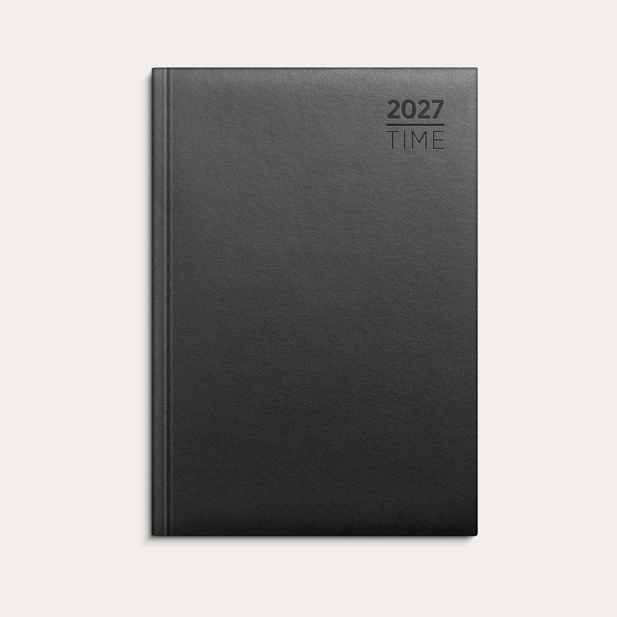 Dagbok 2027 Time A5 Sort