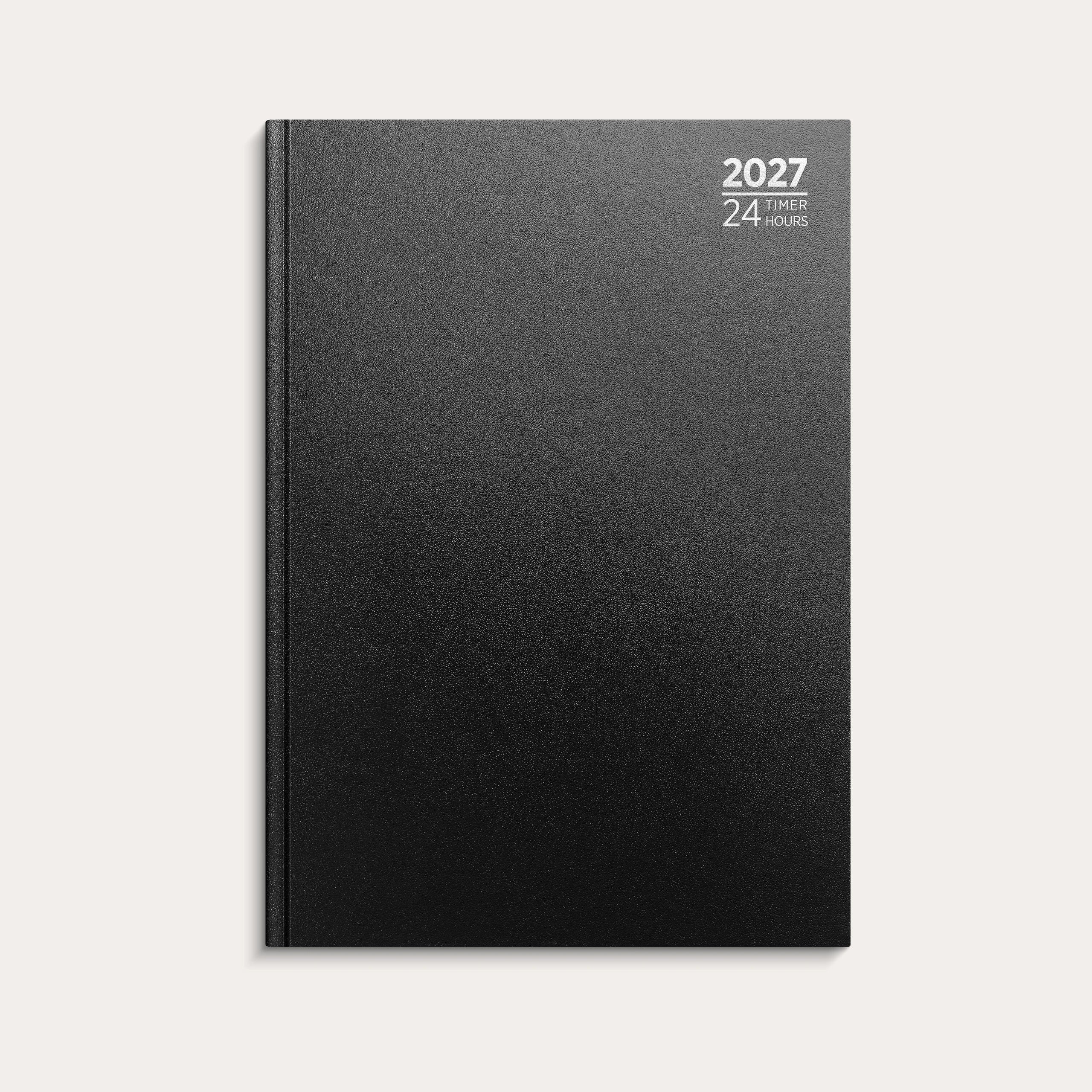 Dagbok A4 2027 24 Timer