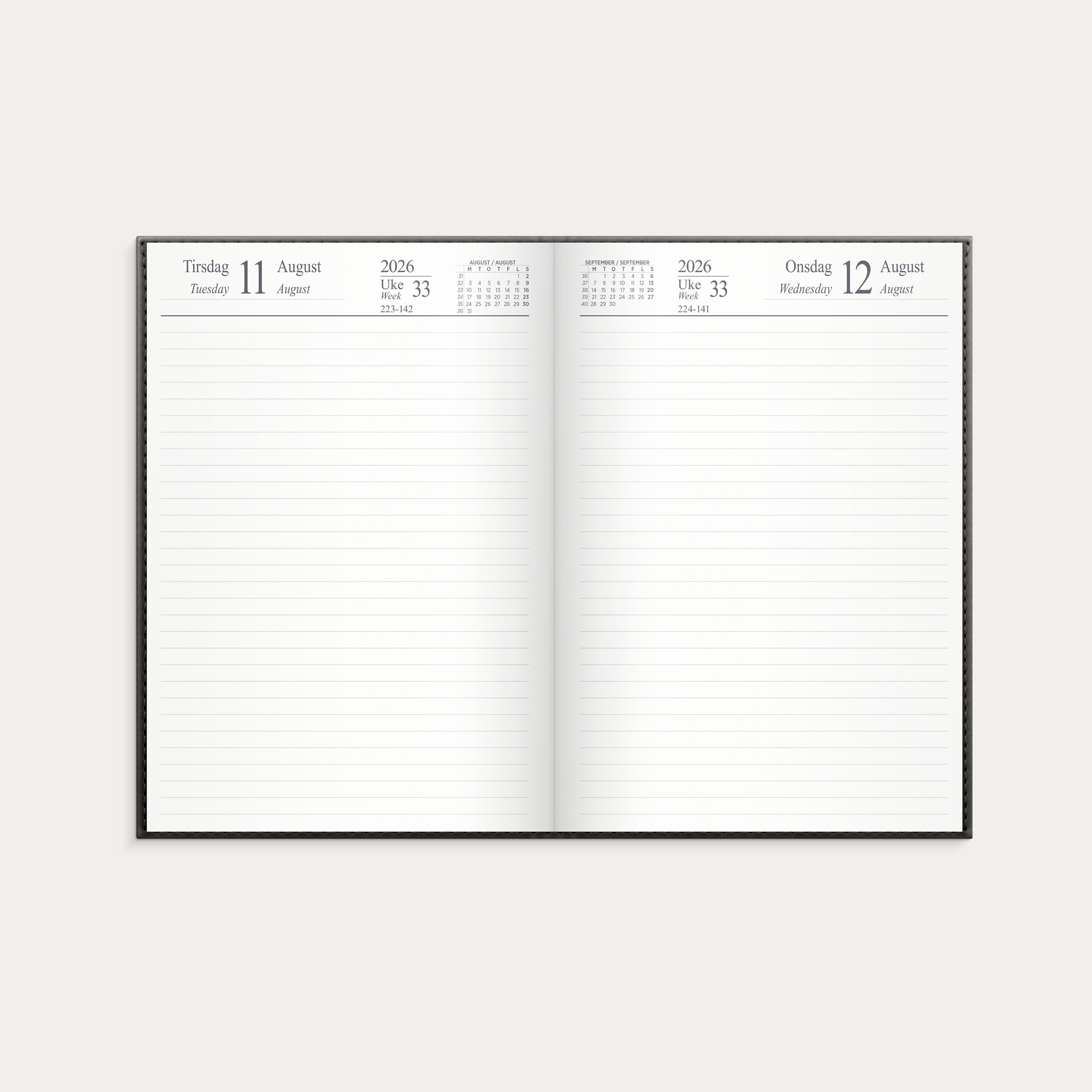 Dagbok 2026 Virgo A5