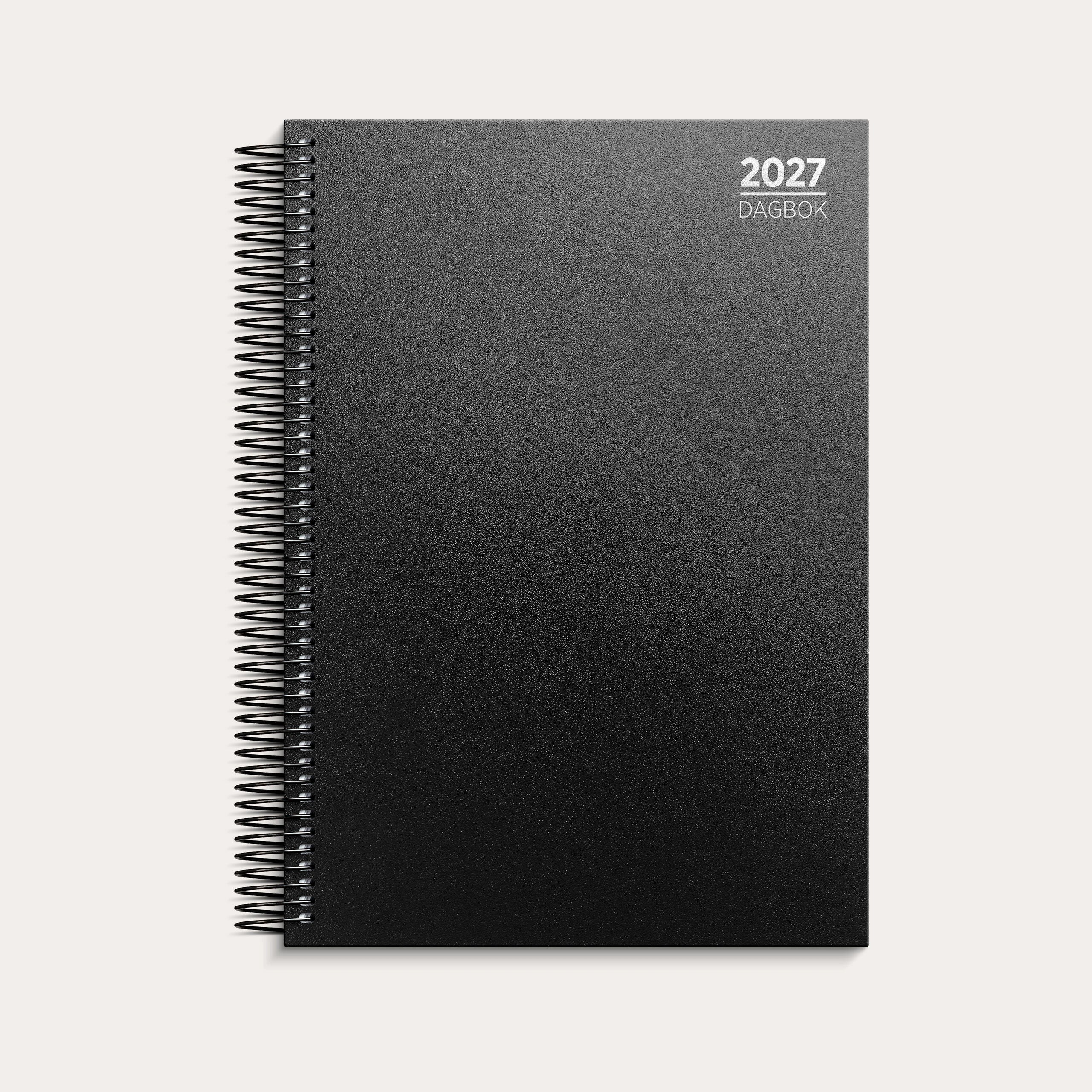 Dagbok 2027 A4 spiral