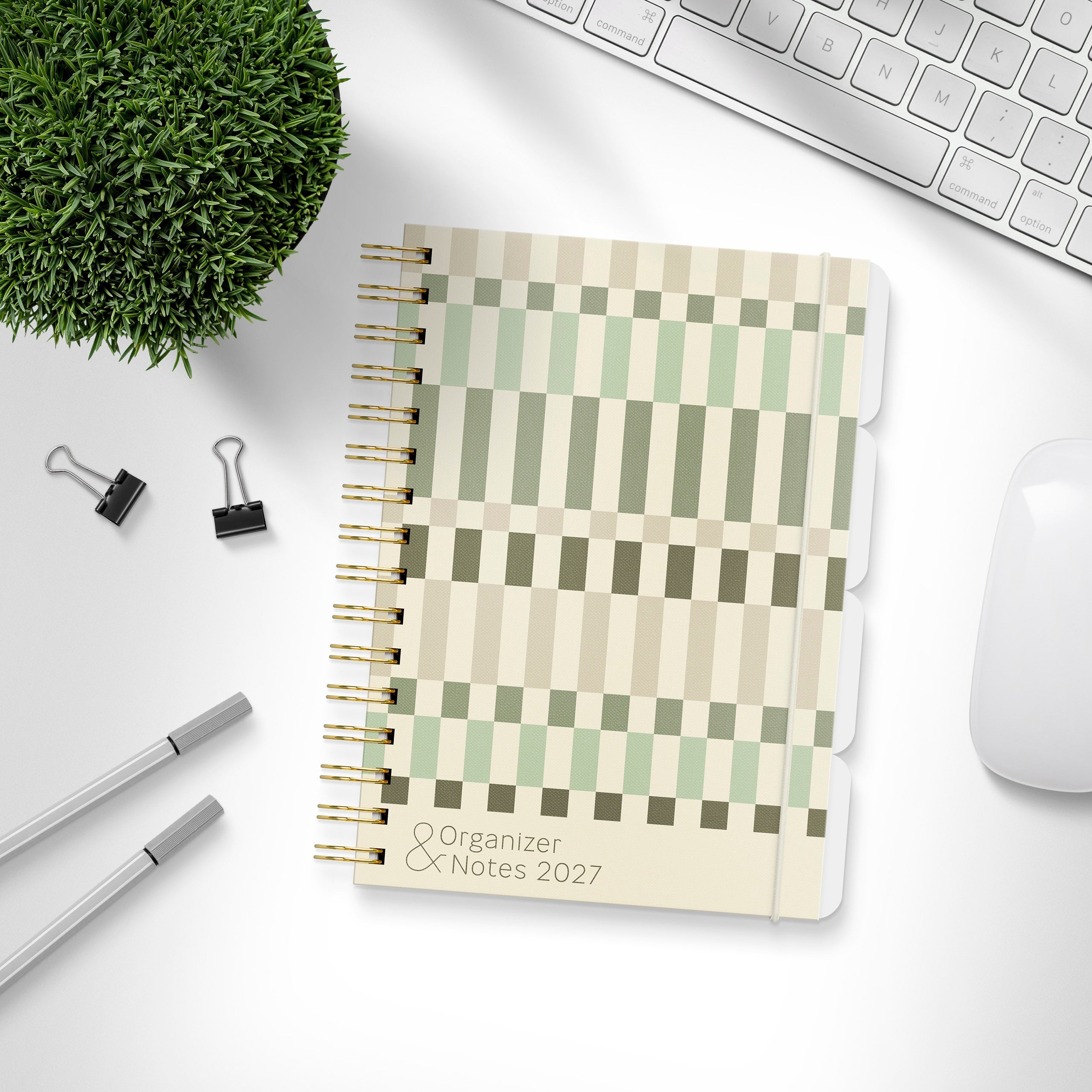 Leo Organizer & Notes Squares 2027