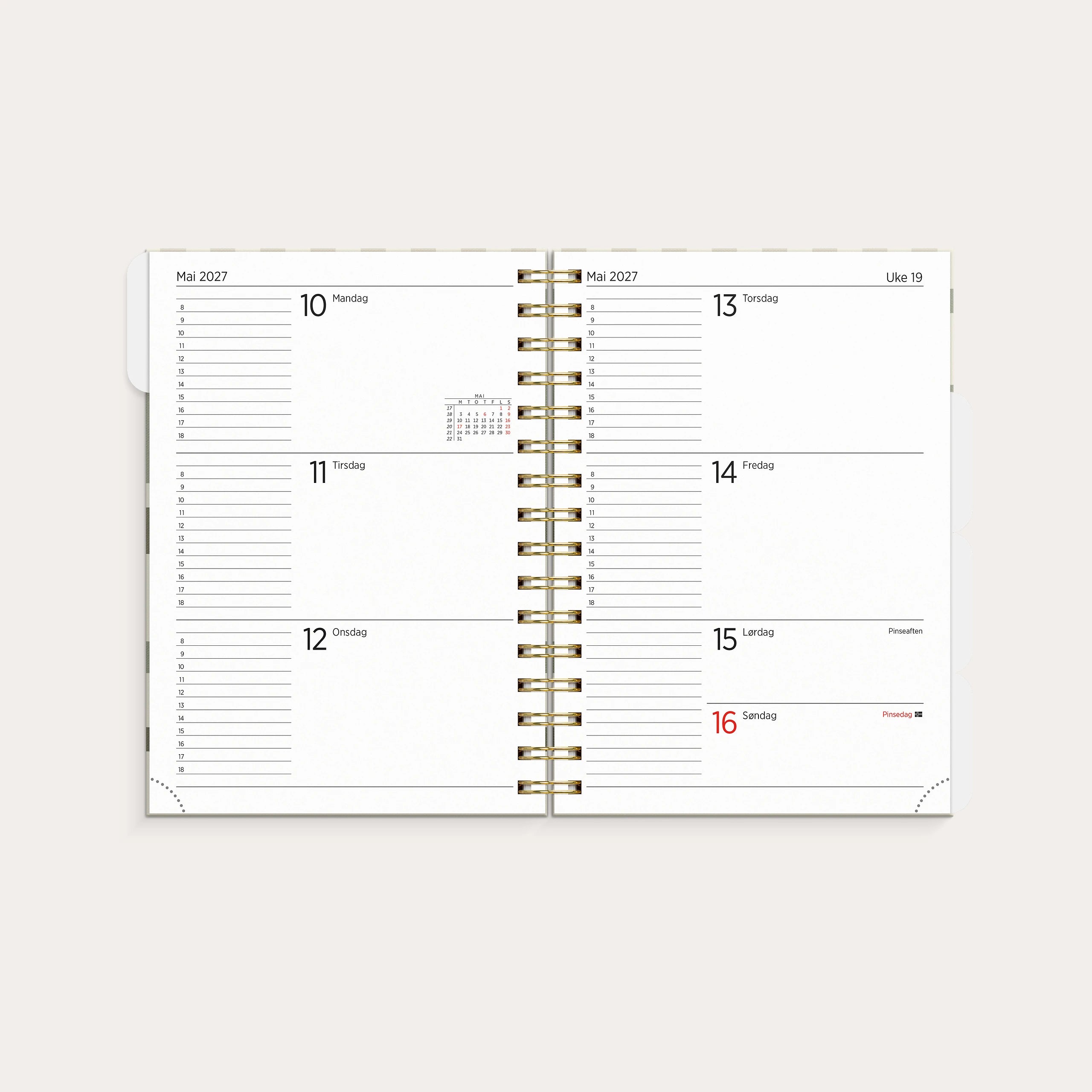 Leo Organizer & Notes Squares 2027