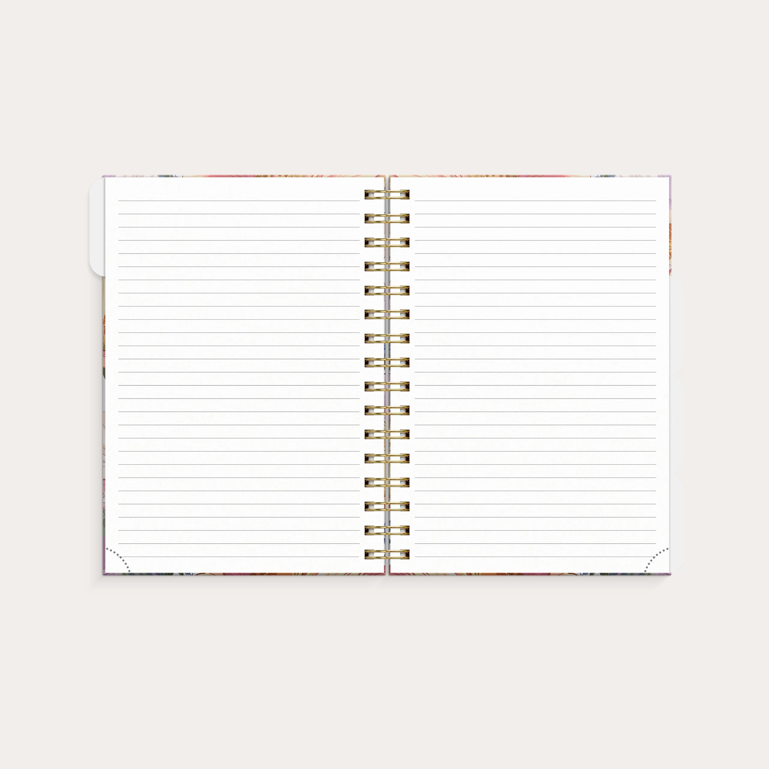 Leo Organizer & Notes Flower 2027