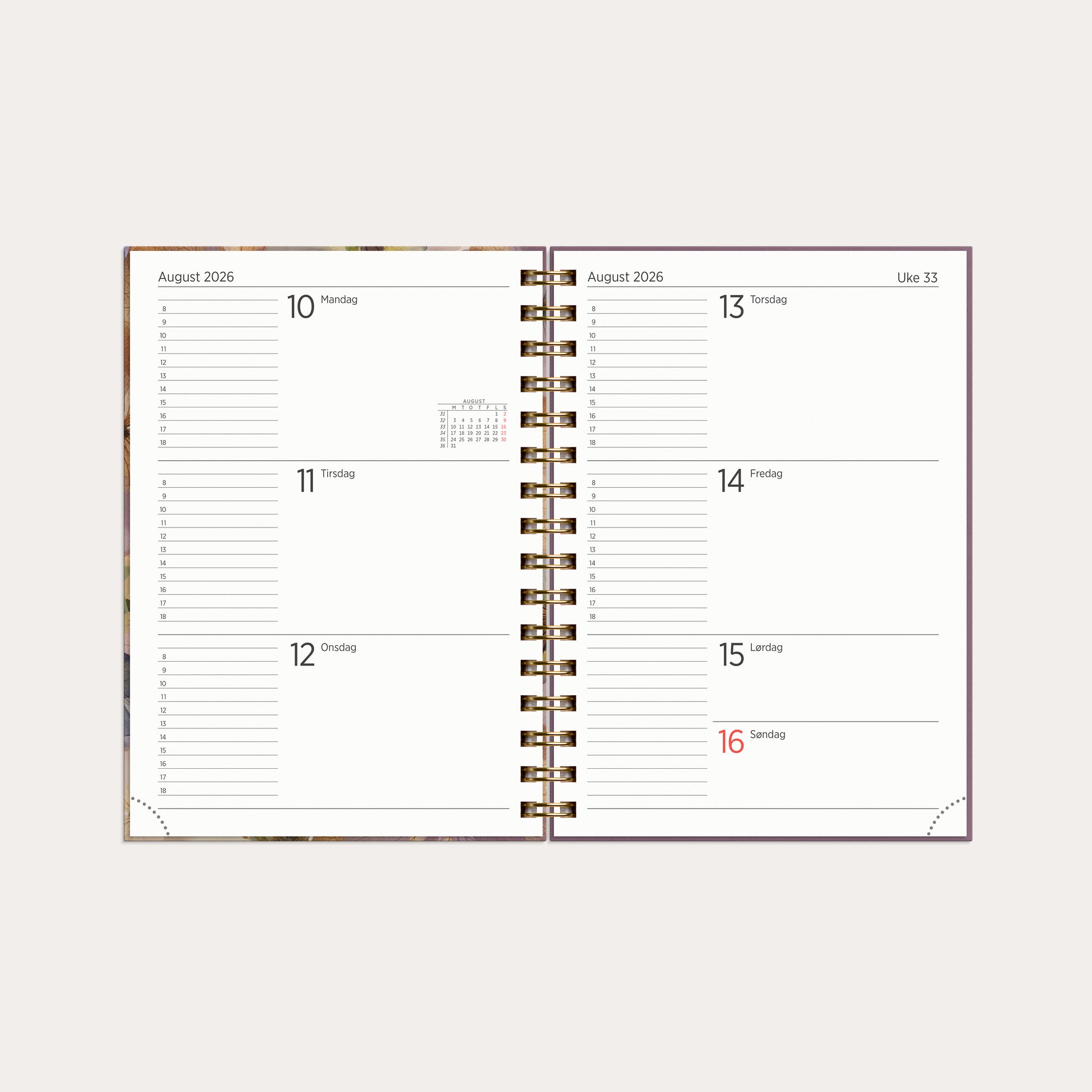 Kalender 2026 Leo Fiol – detail view