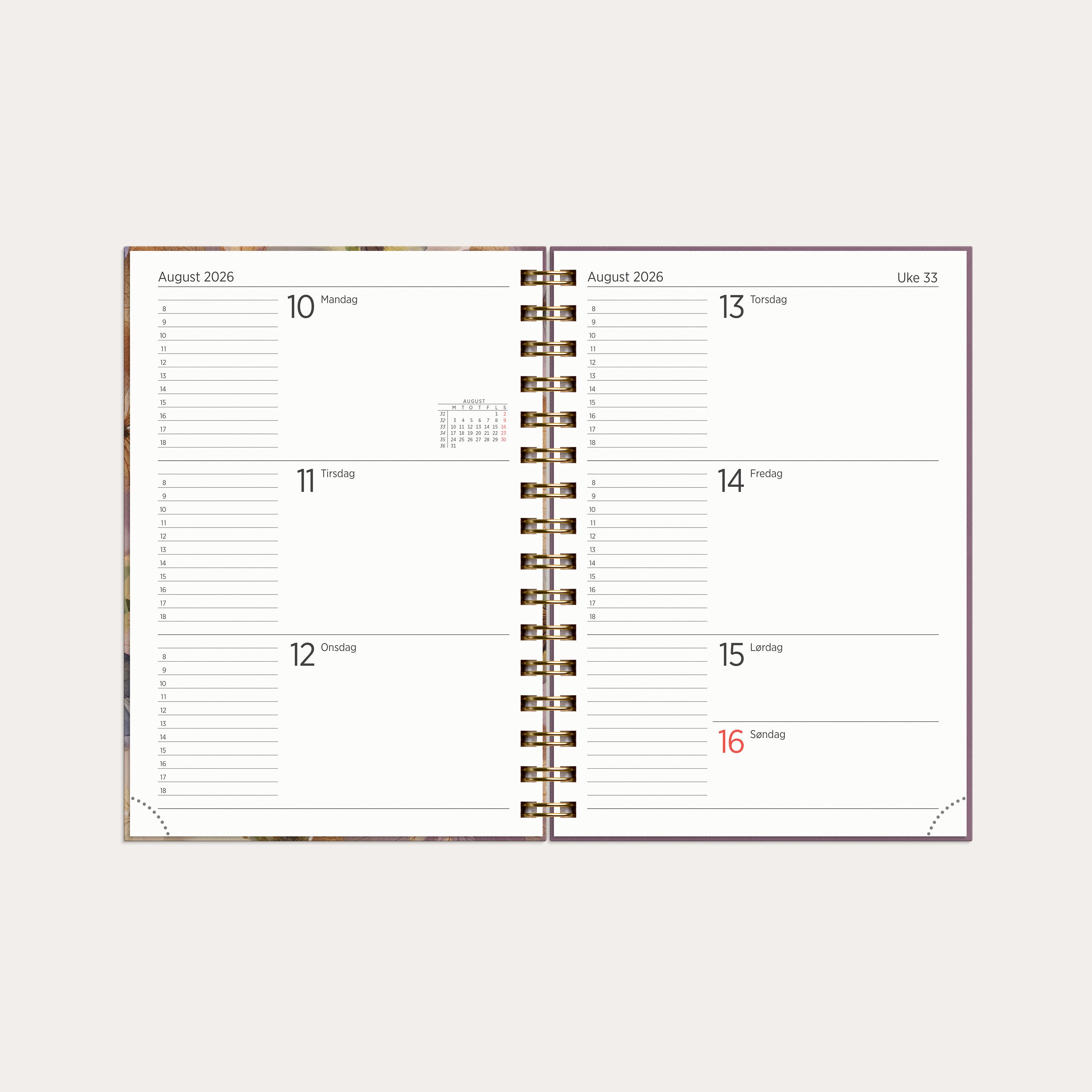 Kalender 2026 Leo Fiol – detail view