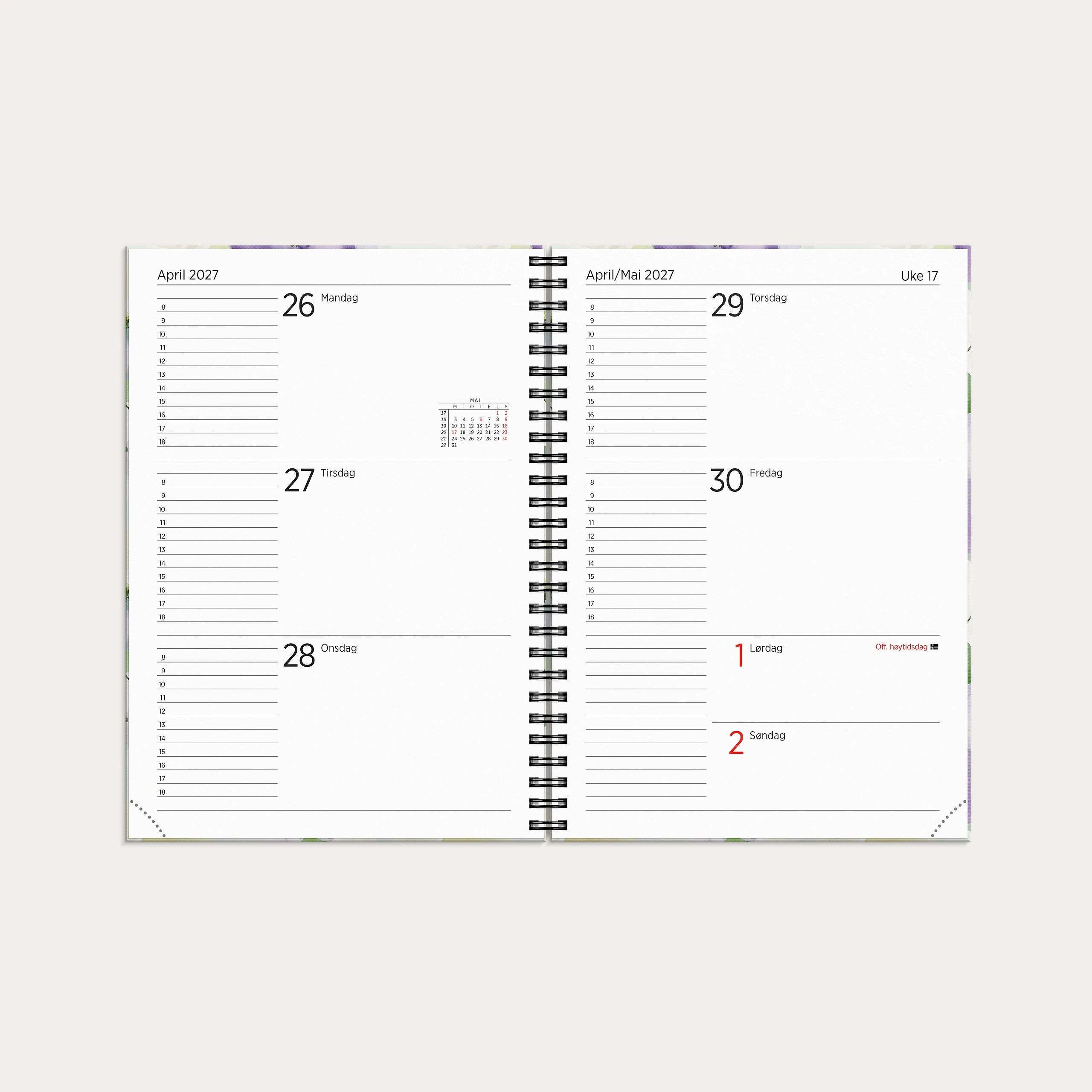 Kalender 2027 Leo Fiol