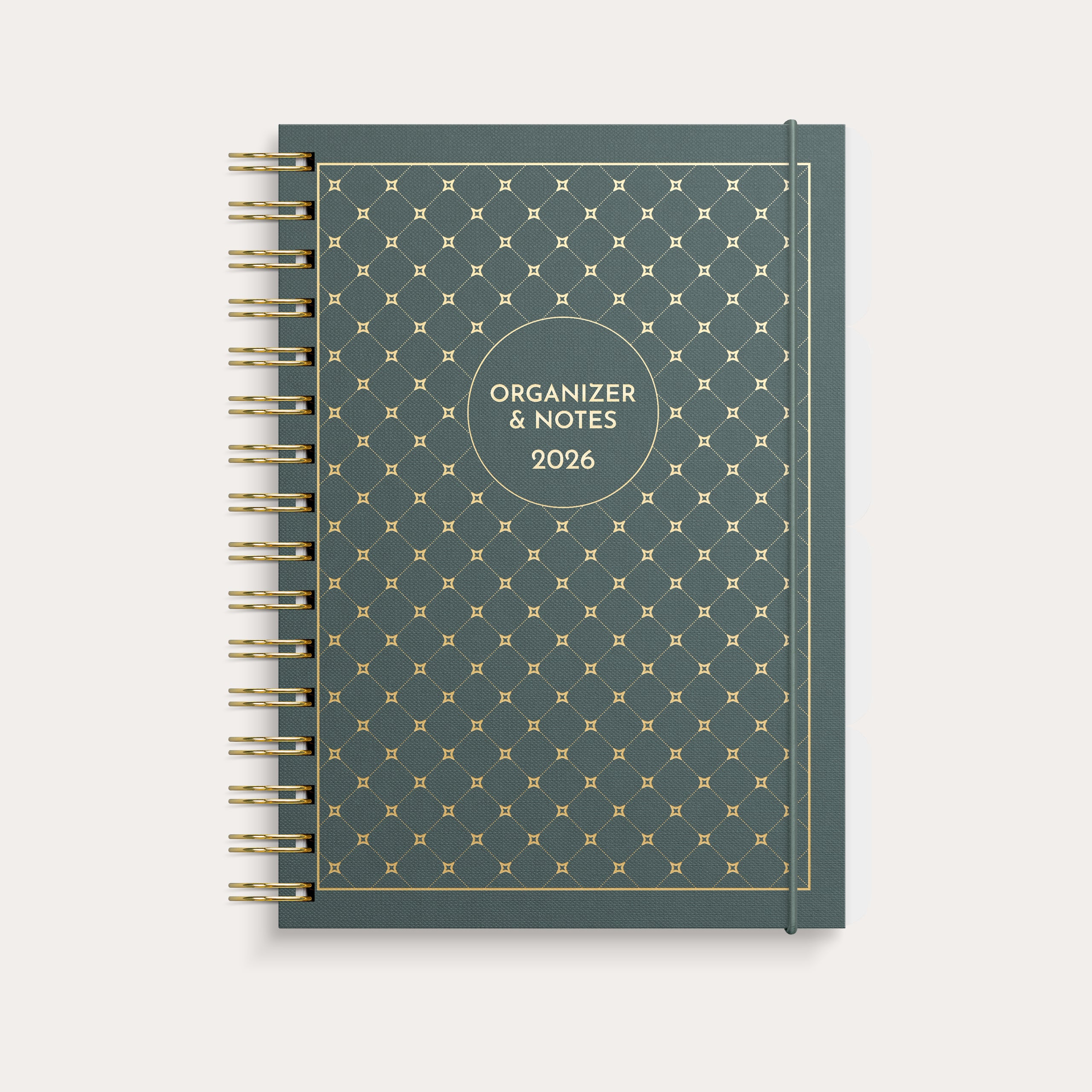 Leo Organizer & Notes Grønn 2026