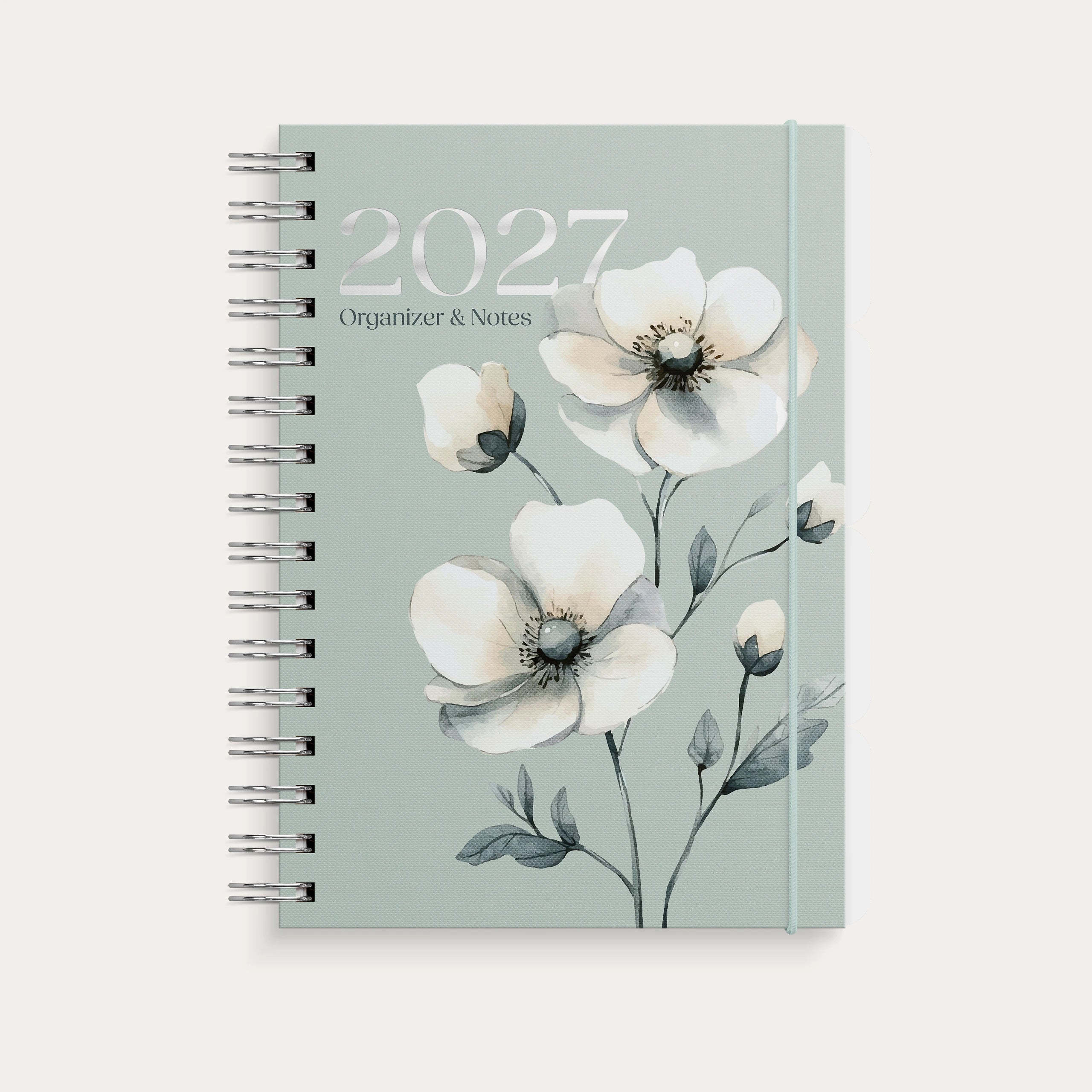 Leo Organizer & Notes Anemone 2027
