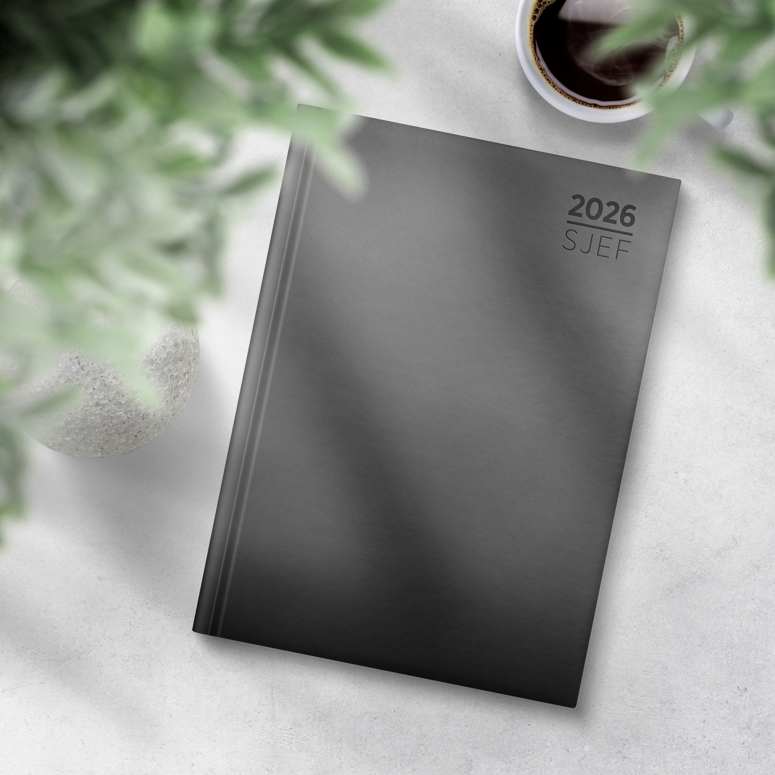 Kalender 2026 Sjef A5 grå