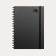 Kalender 2027 Sjef A5 spiral sort