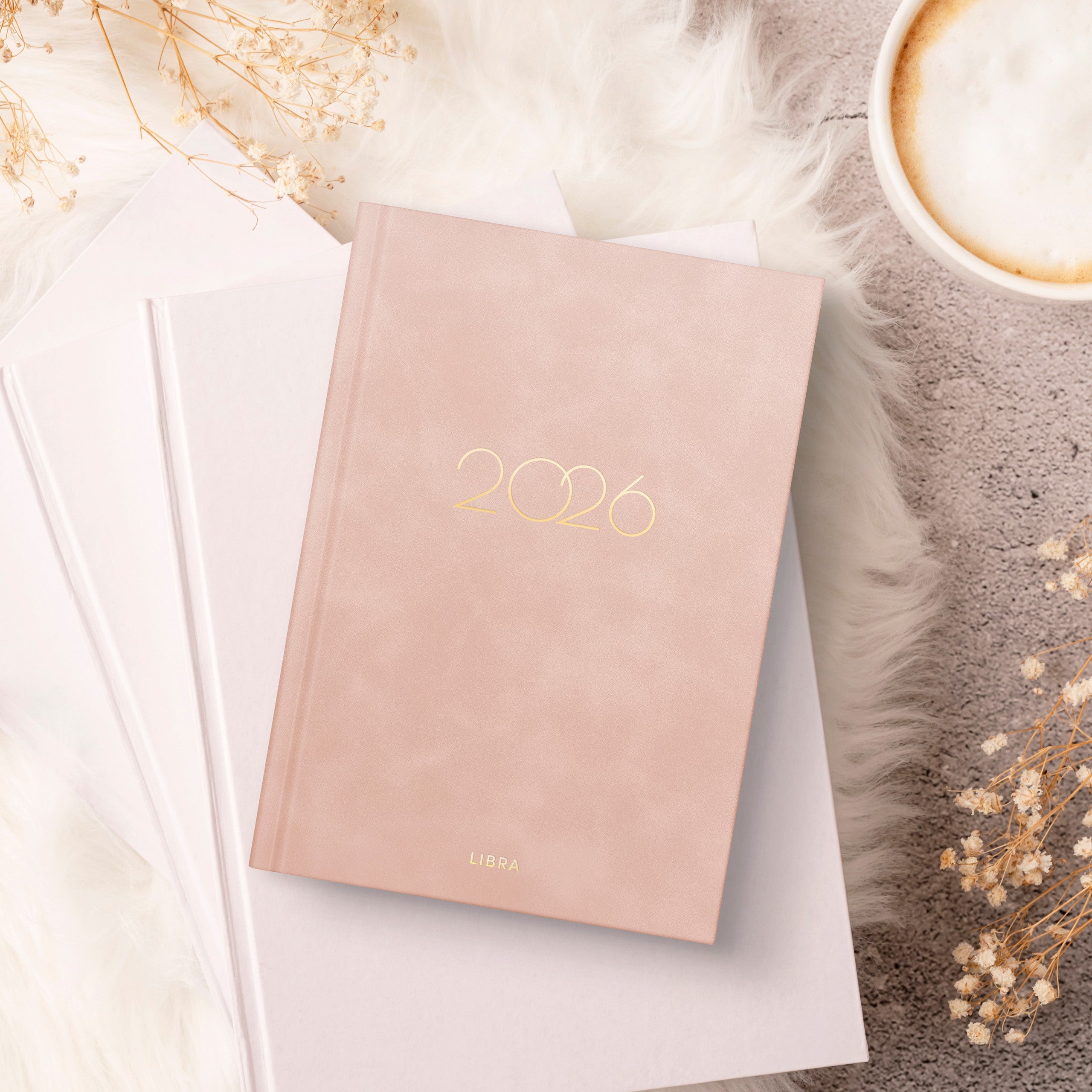 Dagbok 2026 Libra Colore Rosa