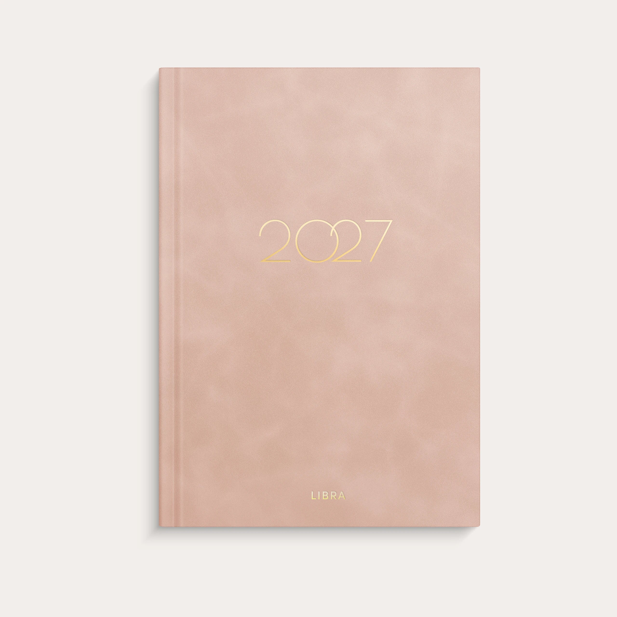 Dagbok 2027 Libra Colore Rosa