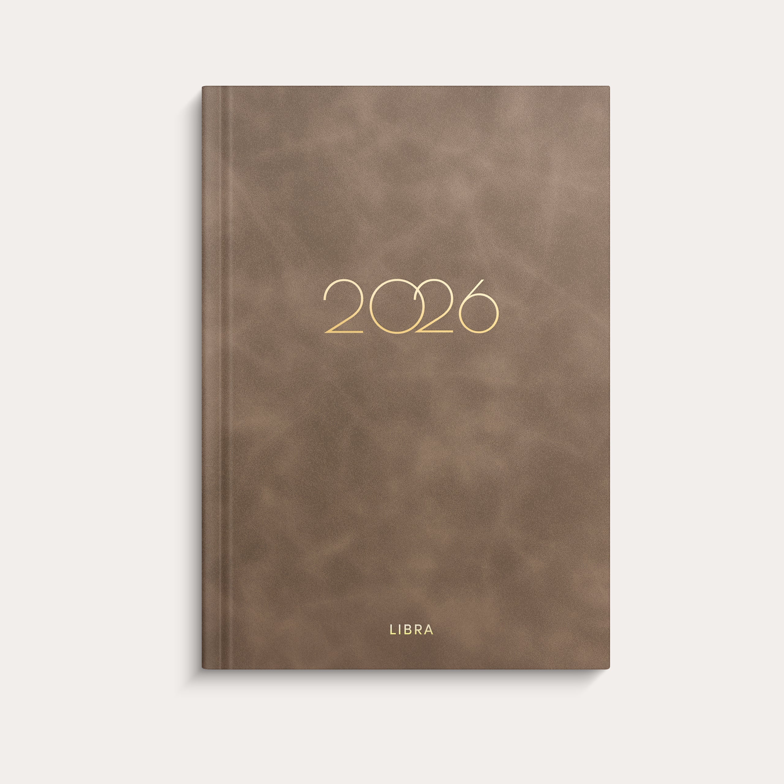Dagbok 2026 Libra Colore Brun