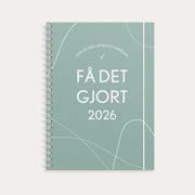 Kalender Få Det Gjort 2026 grønn