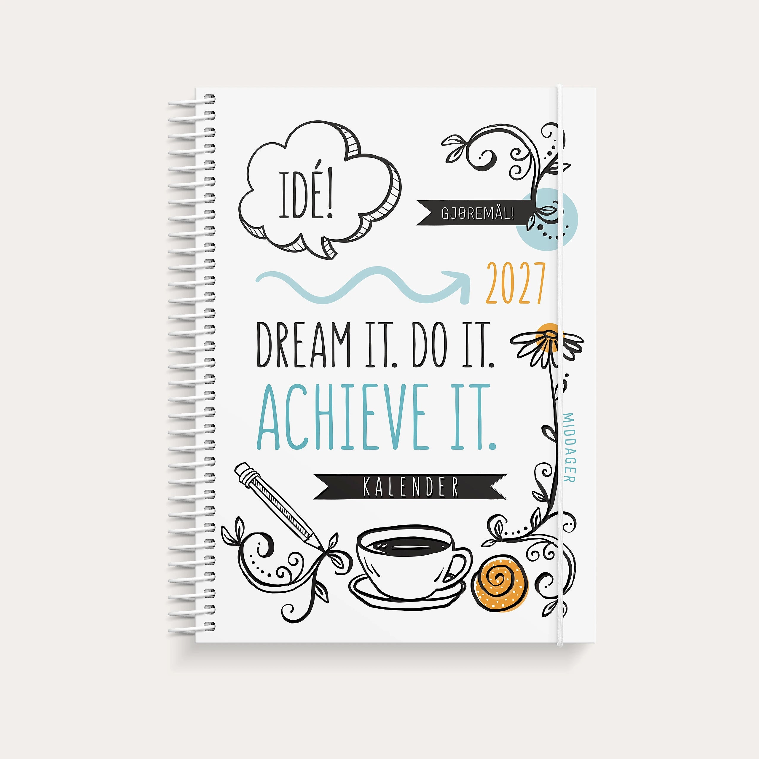 Kalender Doodle 2027 A5