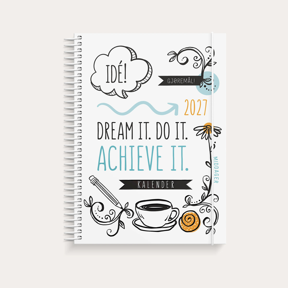 Kalender Doodle 2027 A5