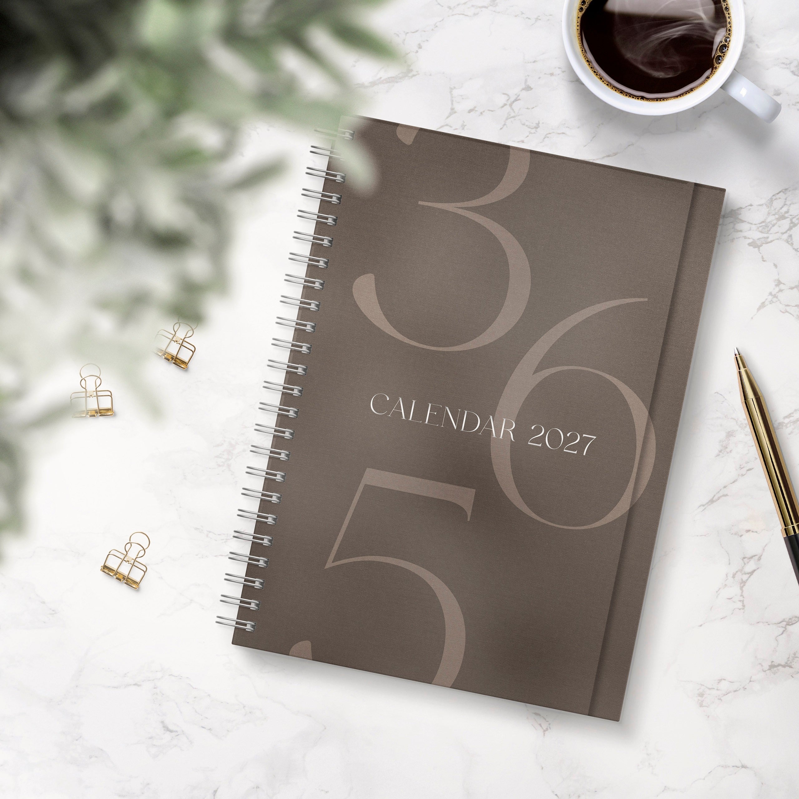 Kalender 2027 Multi A5 Brun