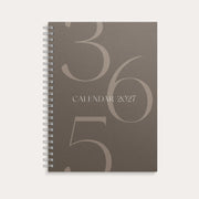 Kalender 2027 Multi A5 Brun