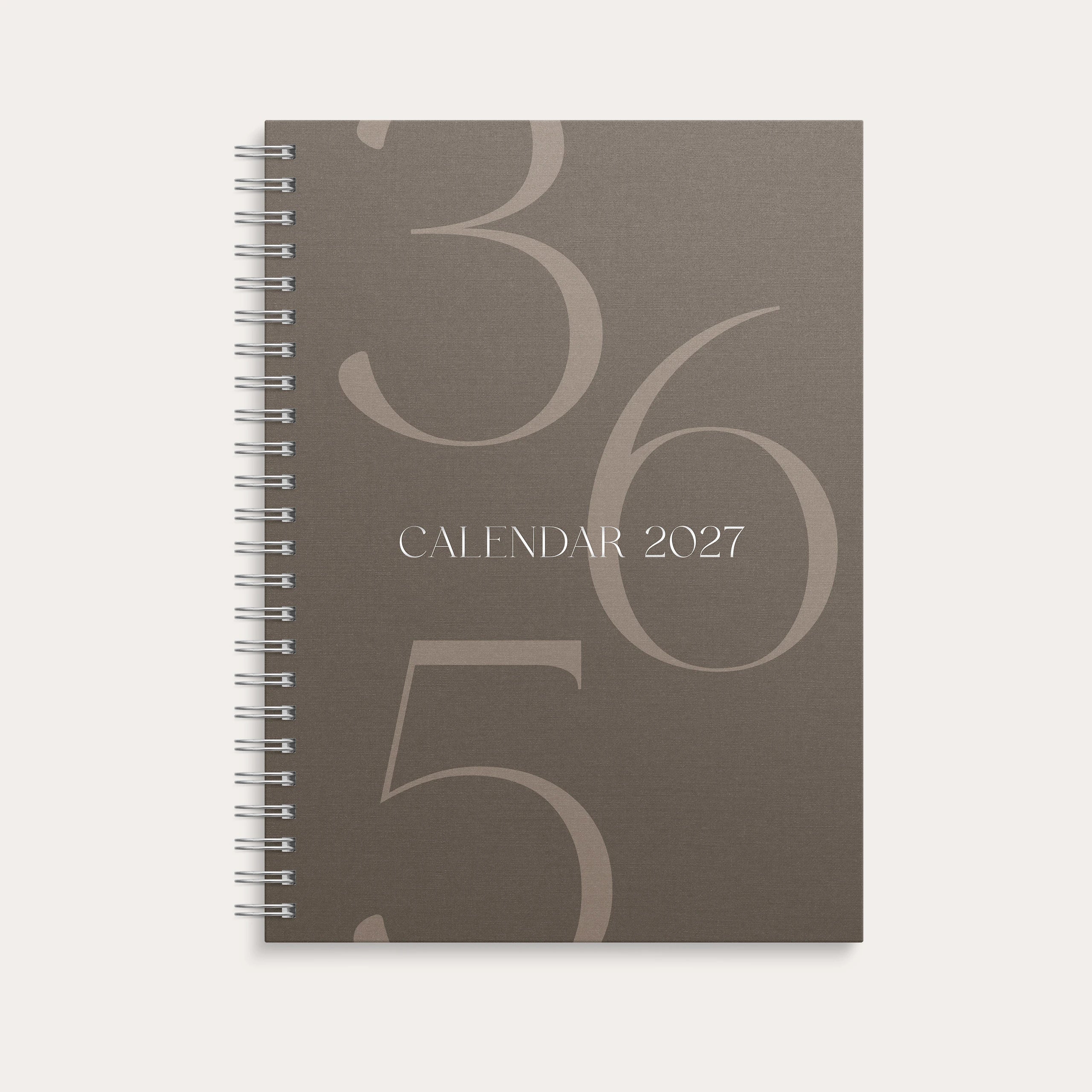 Kalender 2027 Multi A5 Brun