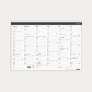 Platekalender 2027 Elegant A3