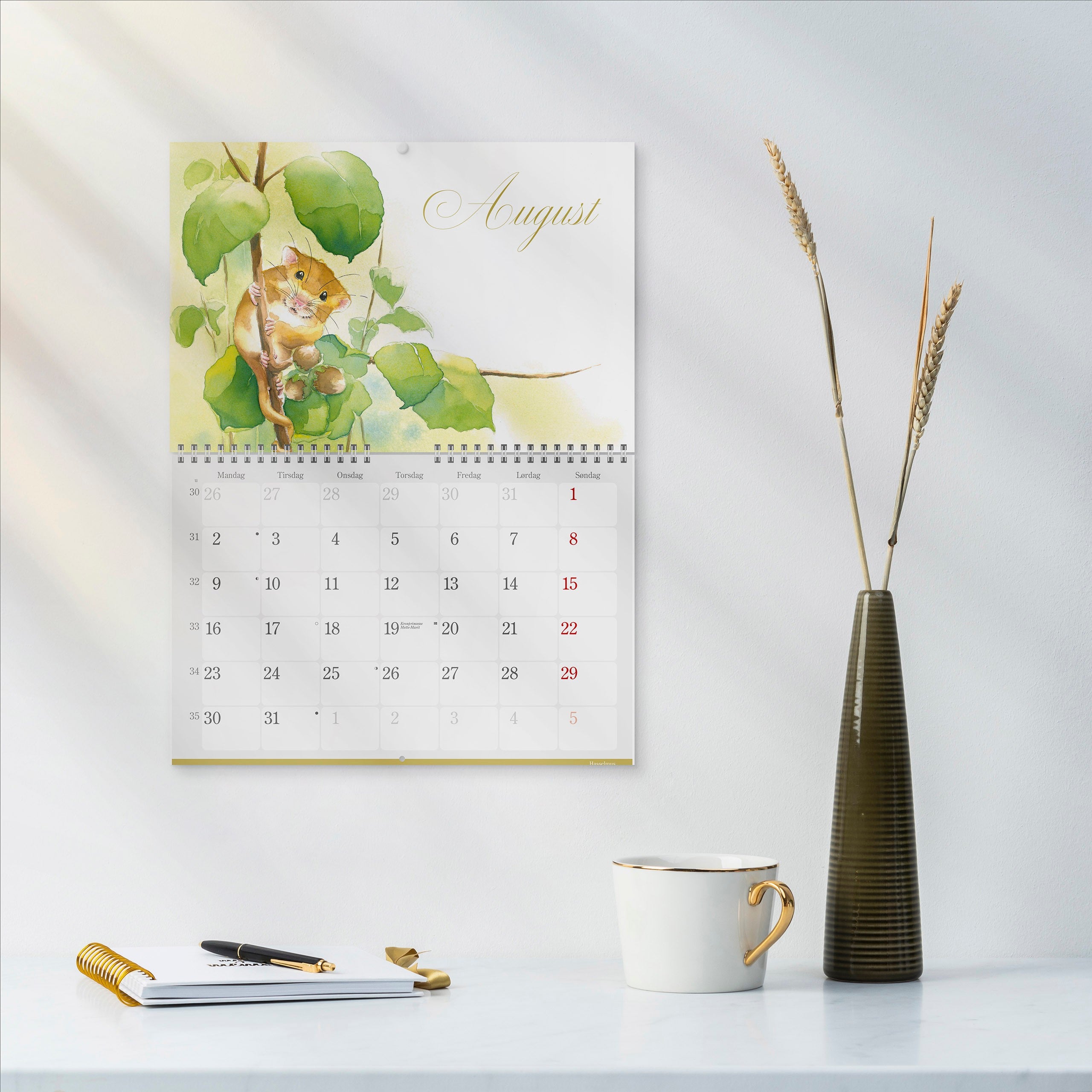 Veggkalender 2027 Natur