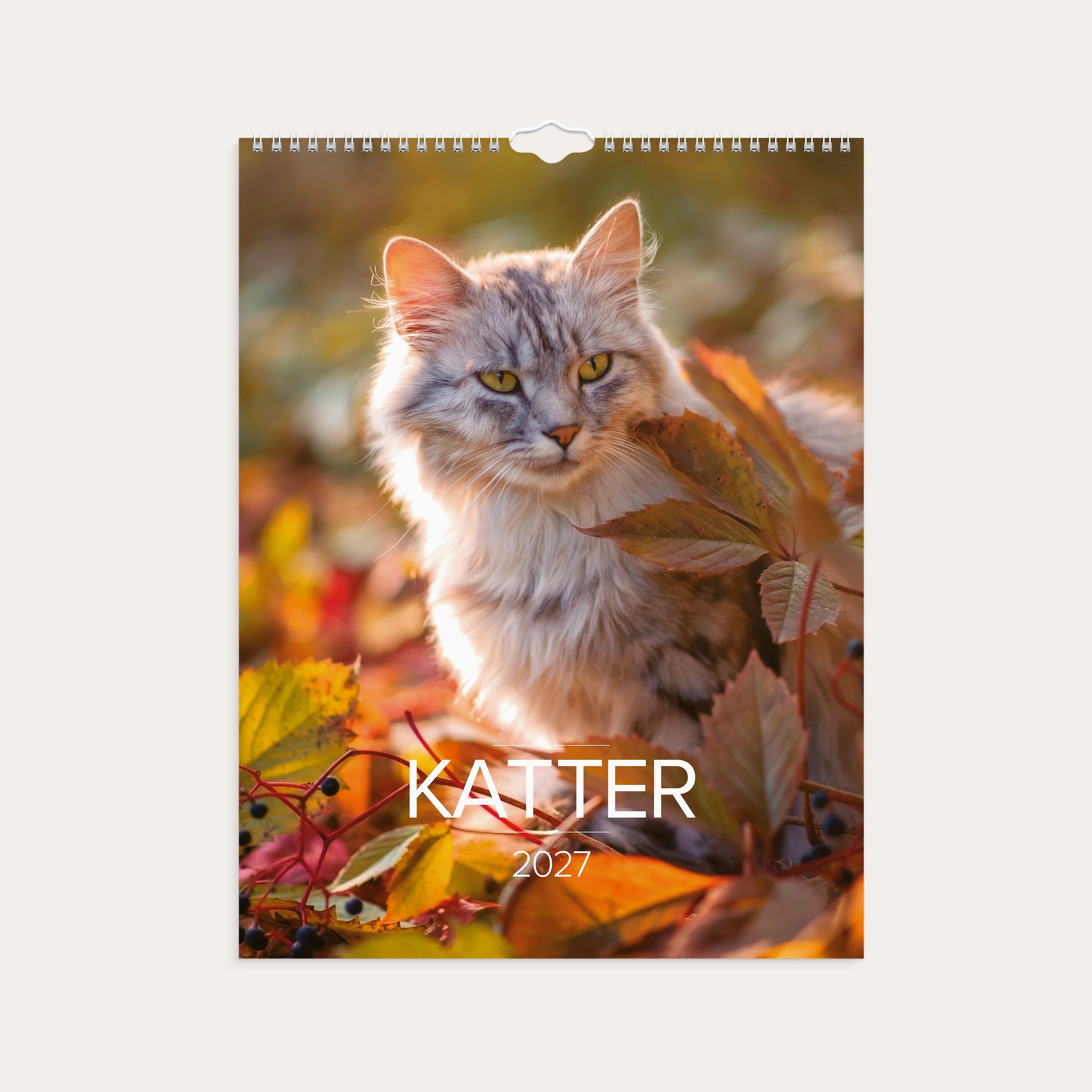 Veggkalender 2027 Katter