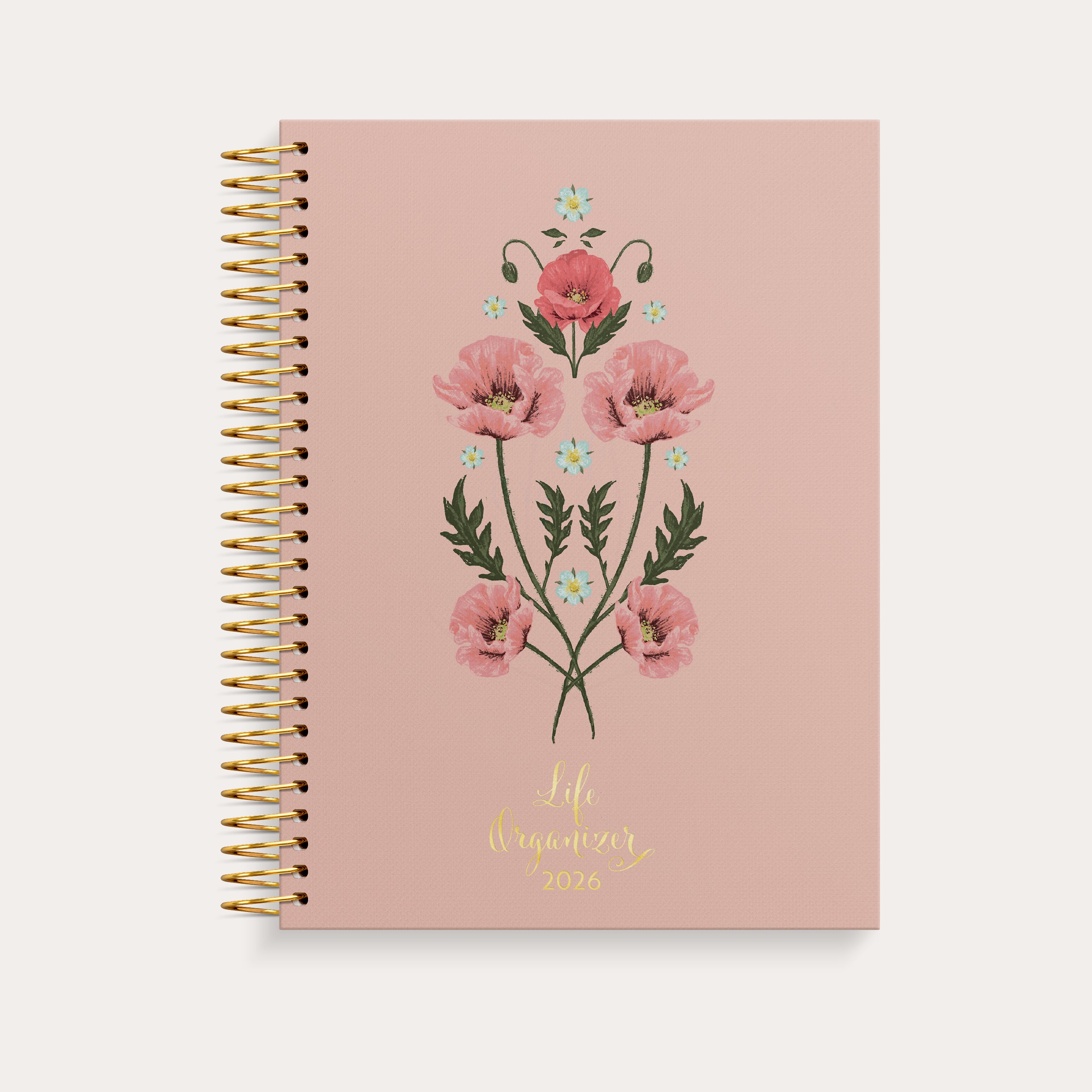 Life Organizer C5 blomster 2026