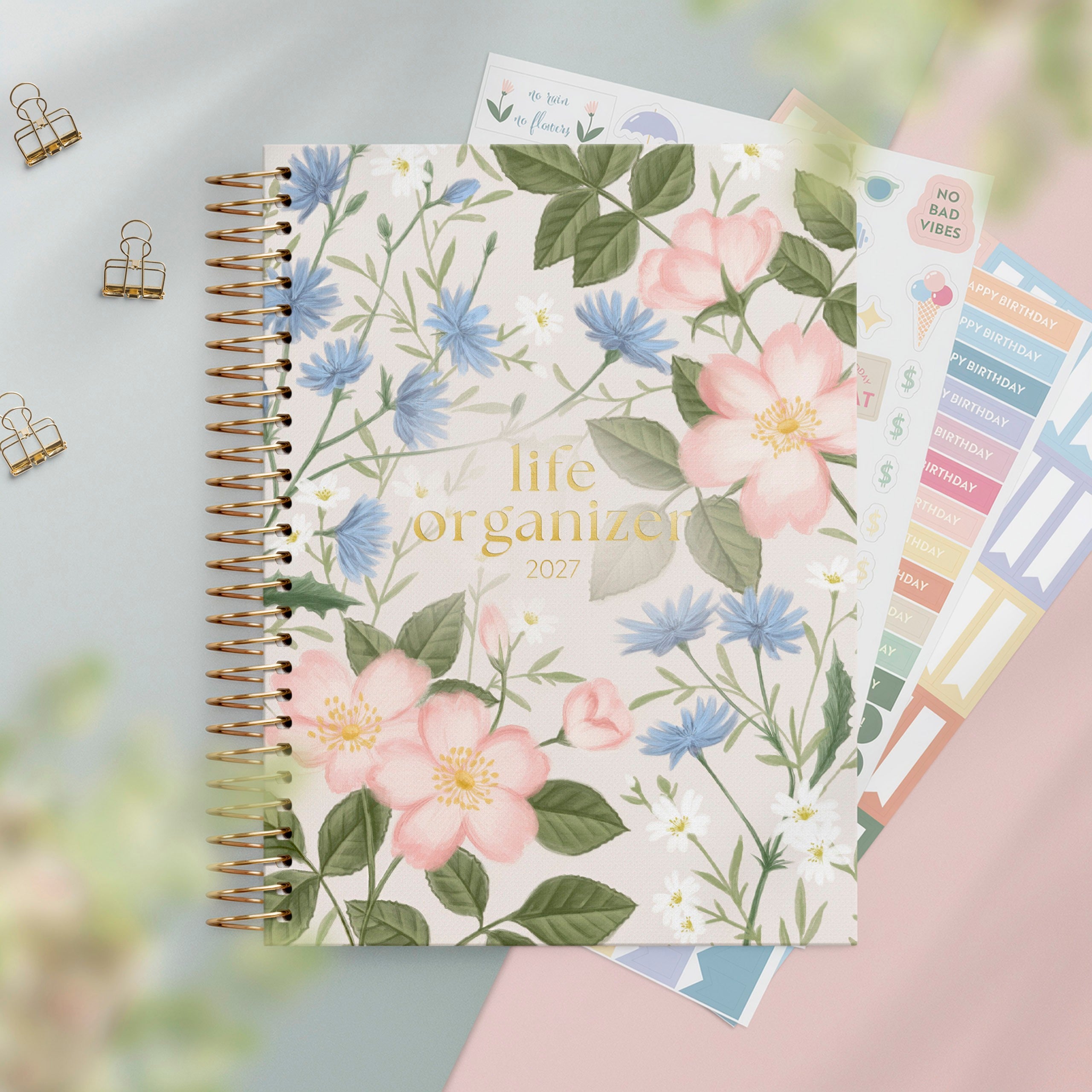 Life Organizer C5 blomster 2027