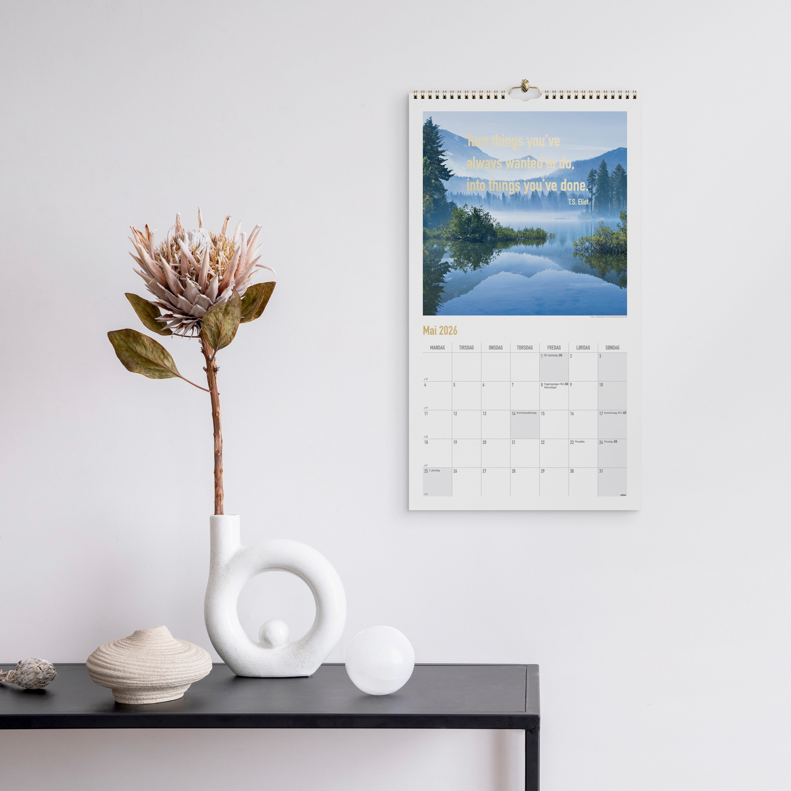 Veggkalender 2026 Dream & Do