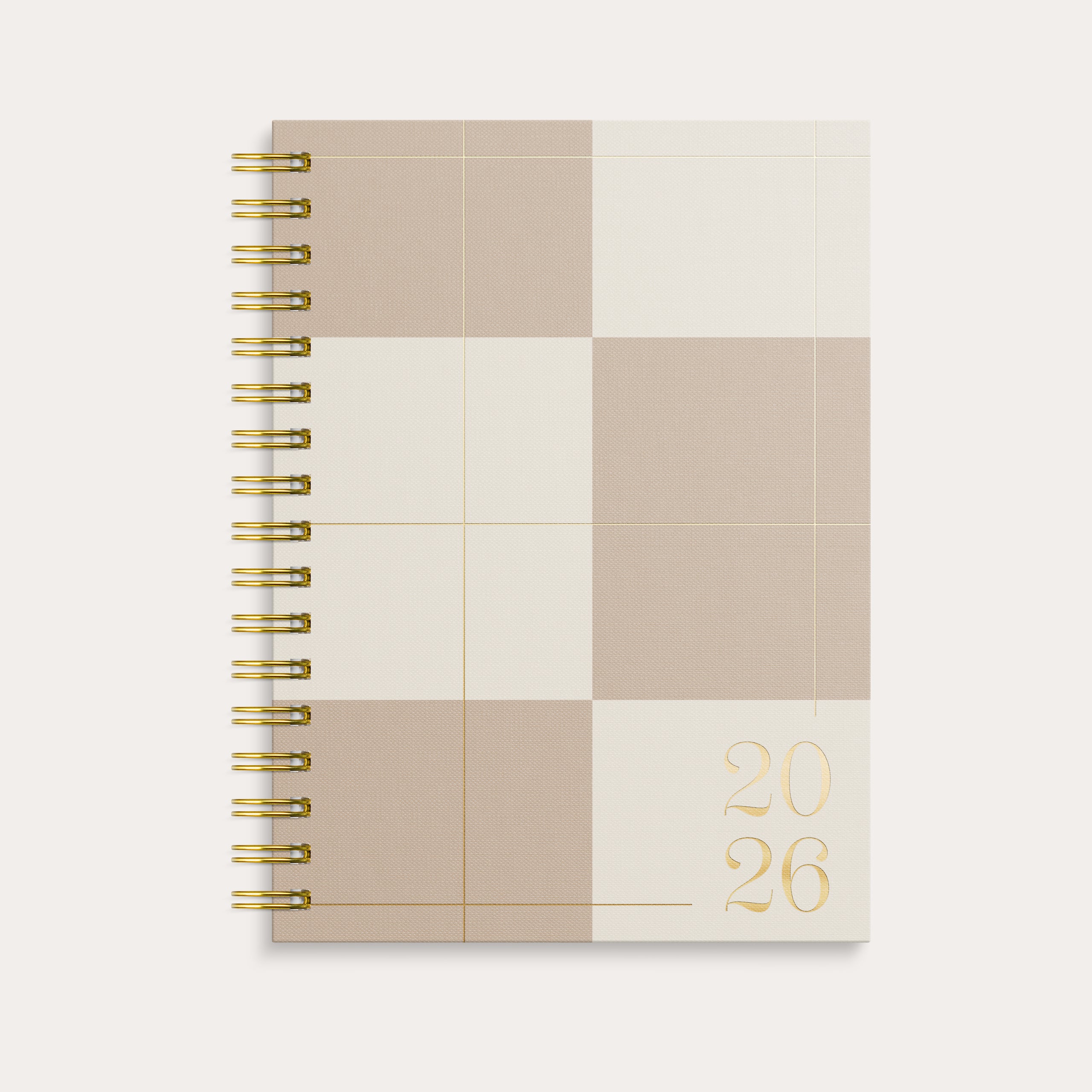 Kalender 2026 Multi A6 Beige