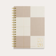 Kalender 2026 Multi A6 Beige
