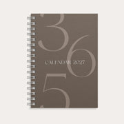 Kalender 2027 Multi A6 Brun