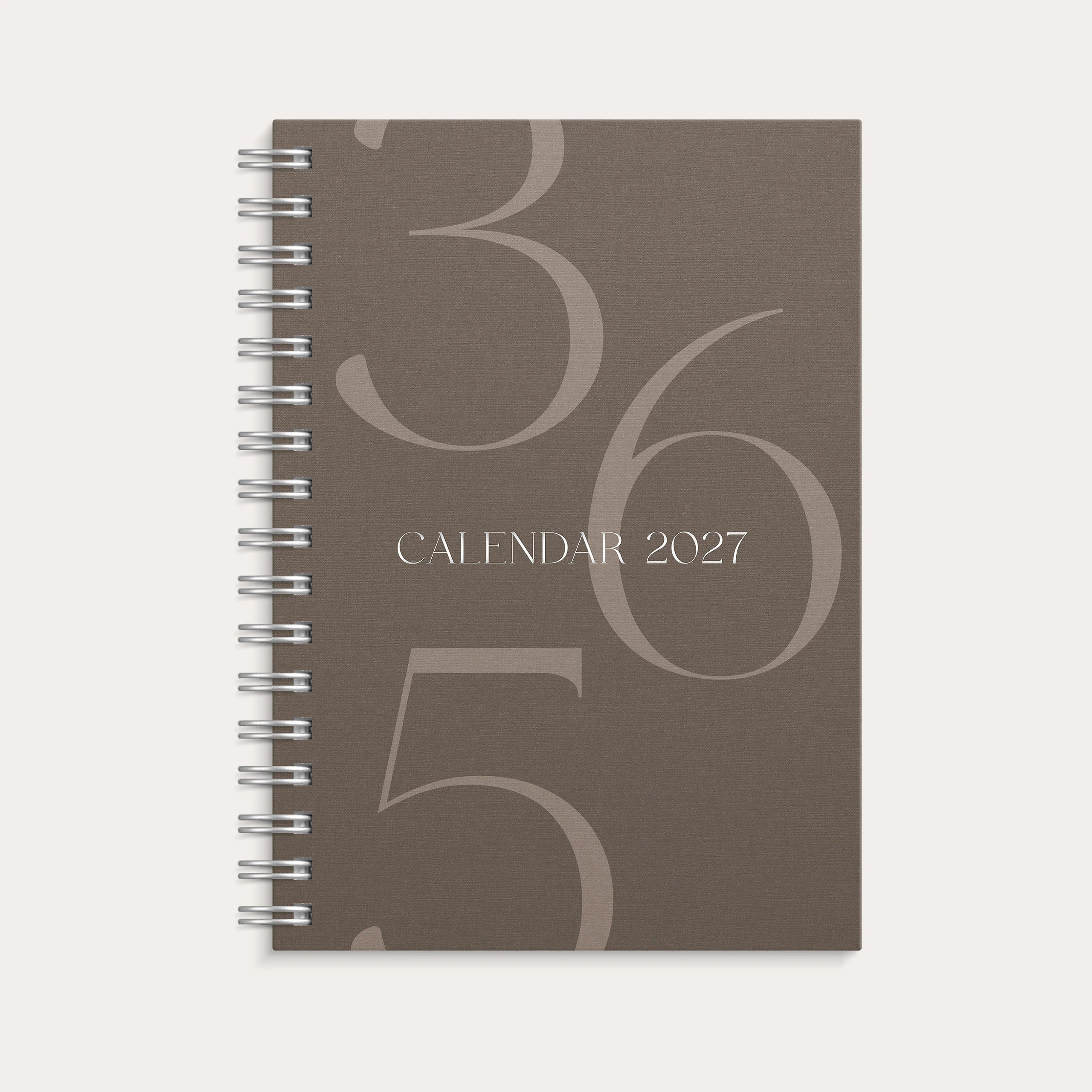Kalender 2027 Multi A6 Brun