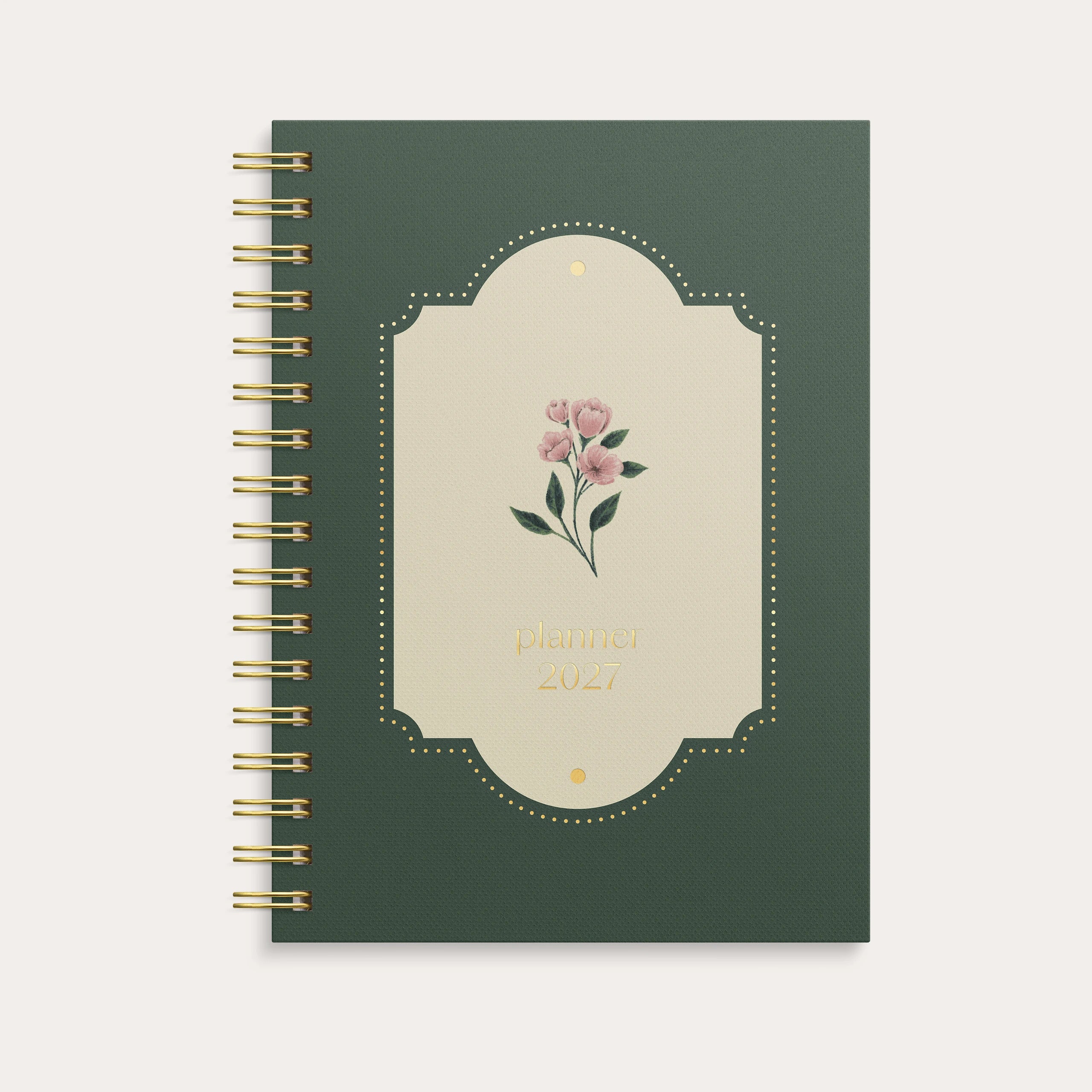 Kalender 2027 Multi A6 Blomst