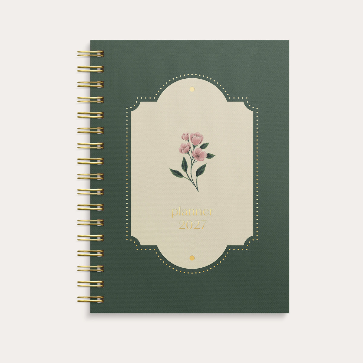Kalender 2027 Multi A6 Blomst