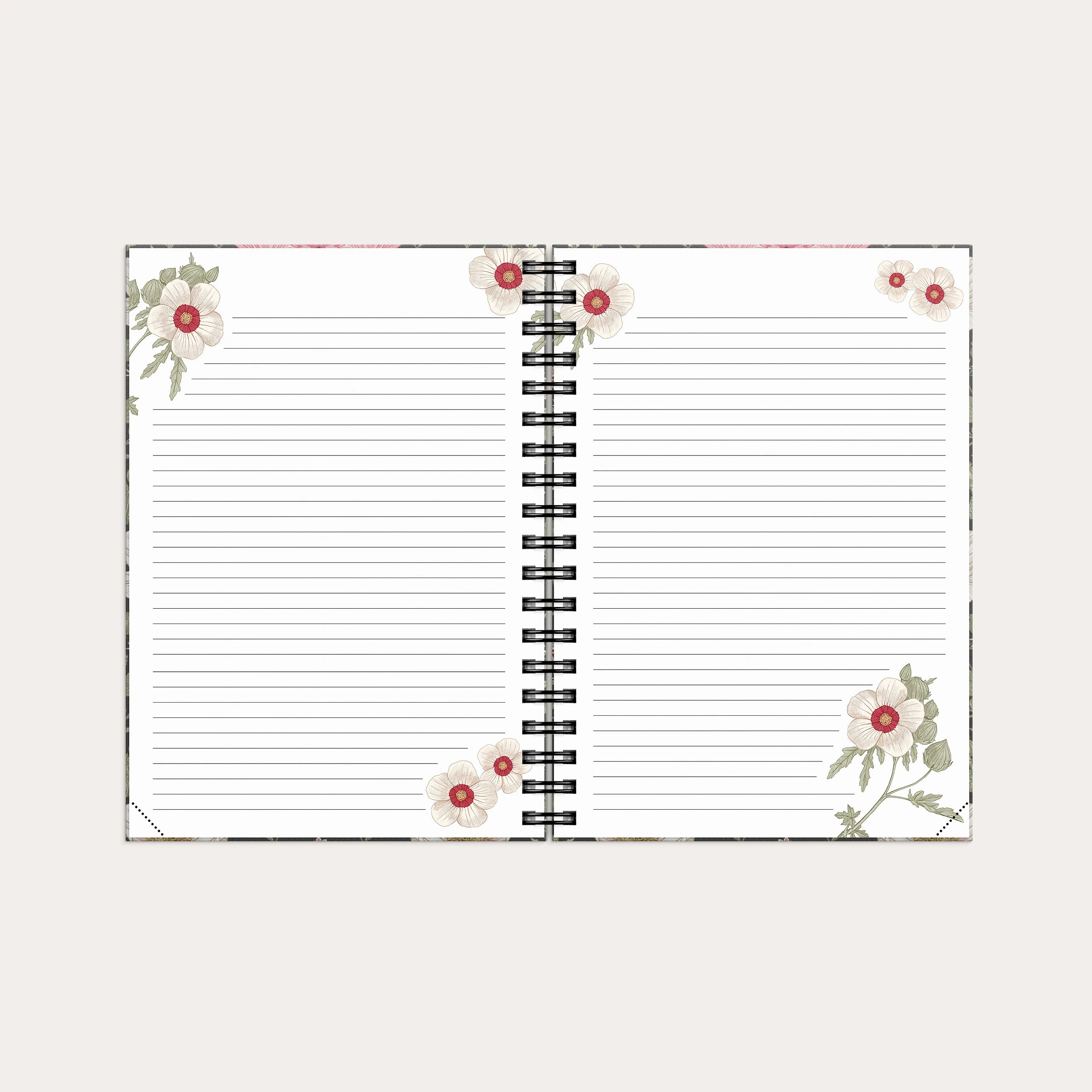 Life Planner Floral A6 2027