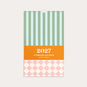 Familiekalender 2027 Color Blocking