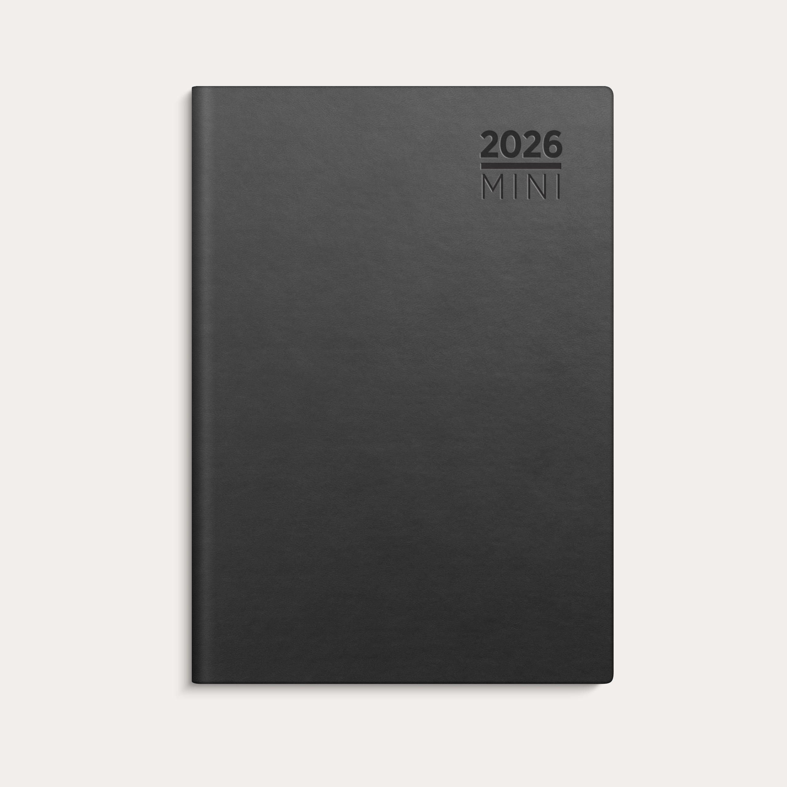 Kalender Mini 2026 grå