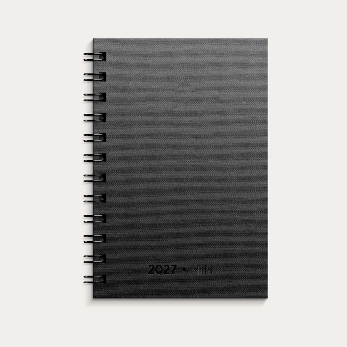 Kalender Mini 2027 sort kartong