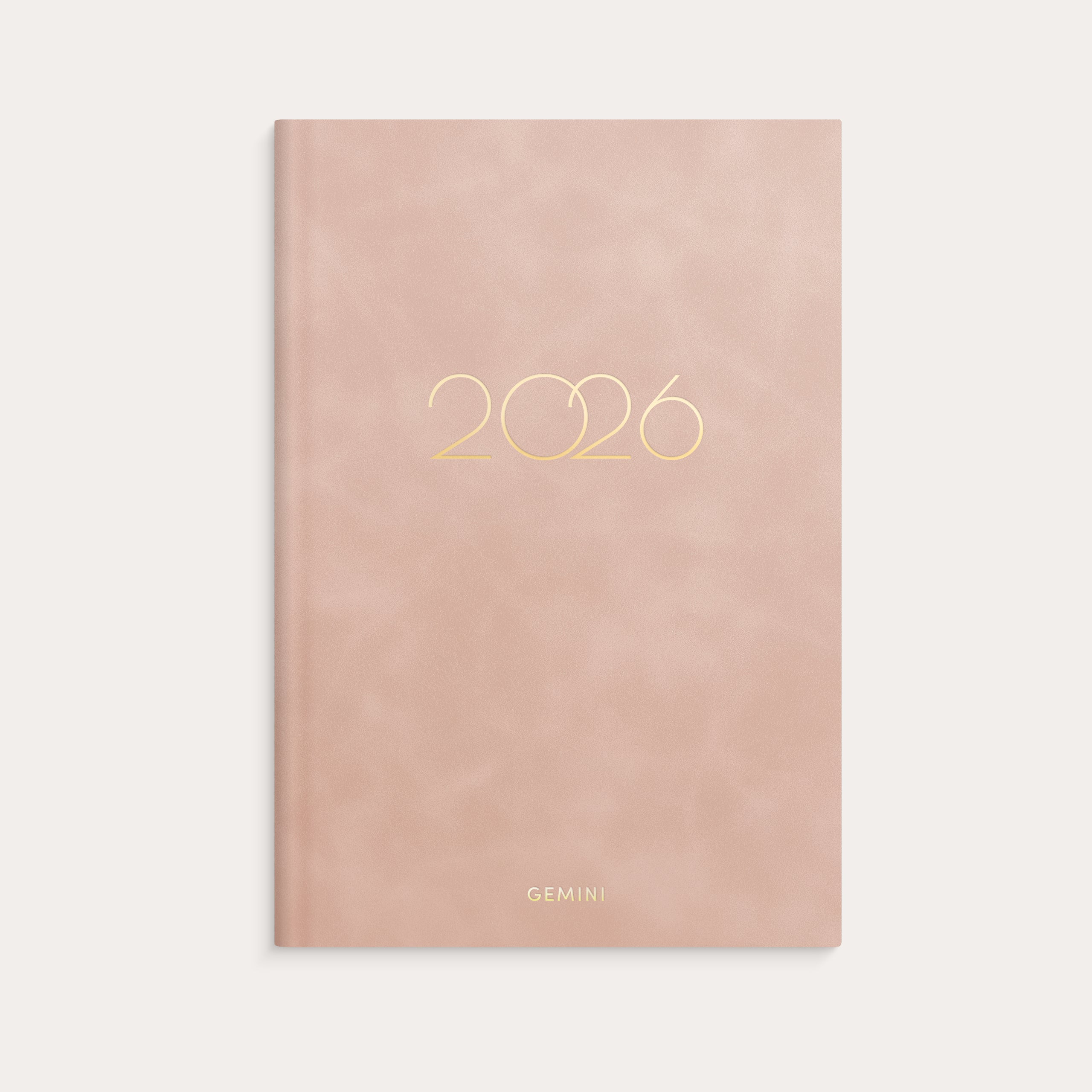 Kalender Gemini 2026 Colore Rosa