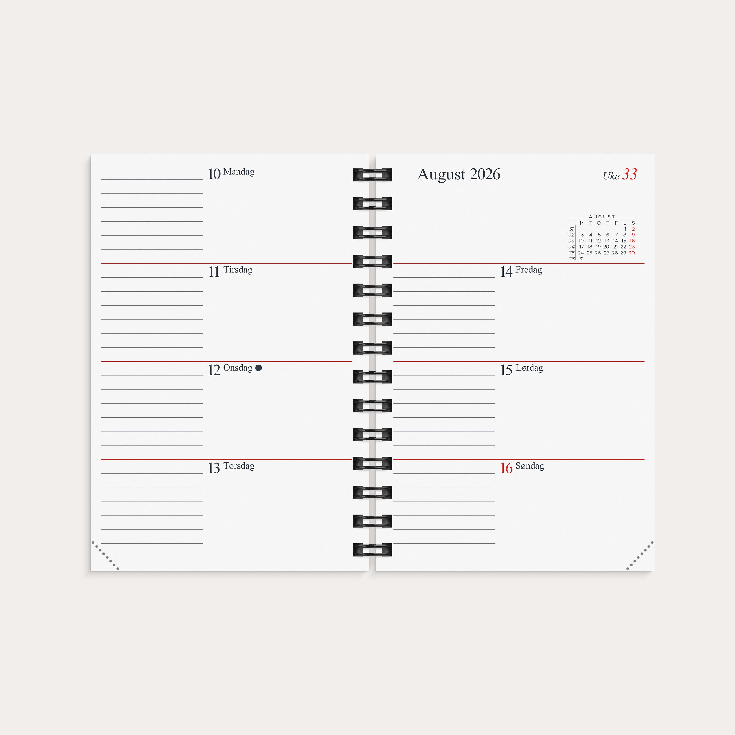 Kalender Gemini 2026 refill