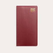 Kalender Memo 2027 burgunder