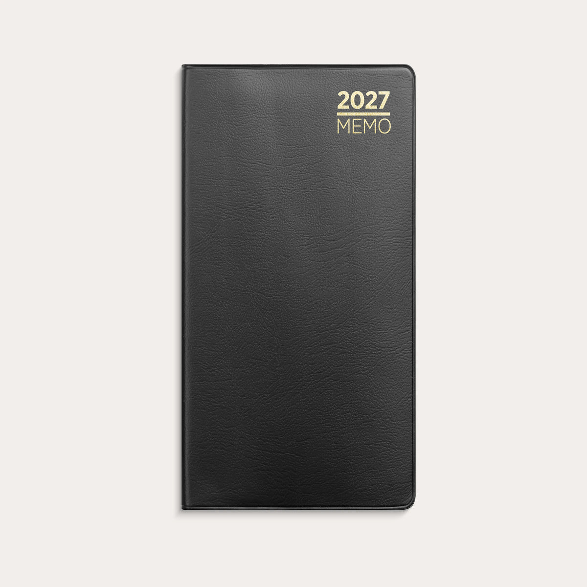 Kalender Memo 2027 sort plast