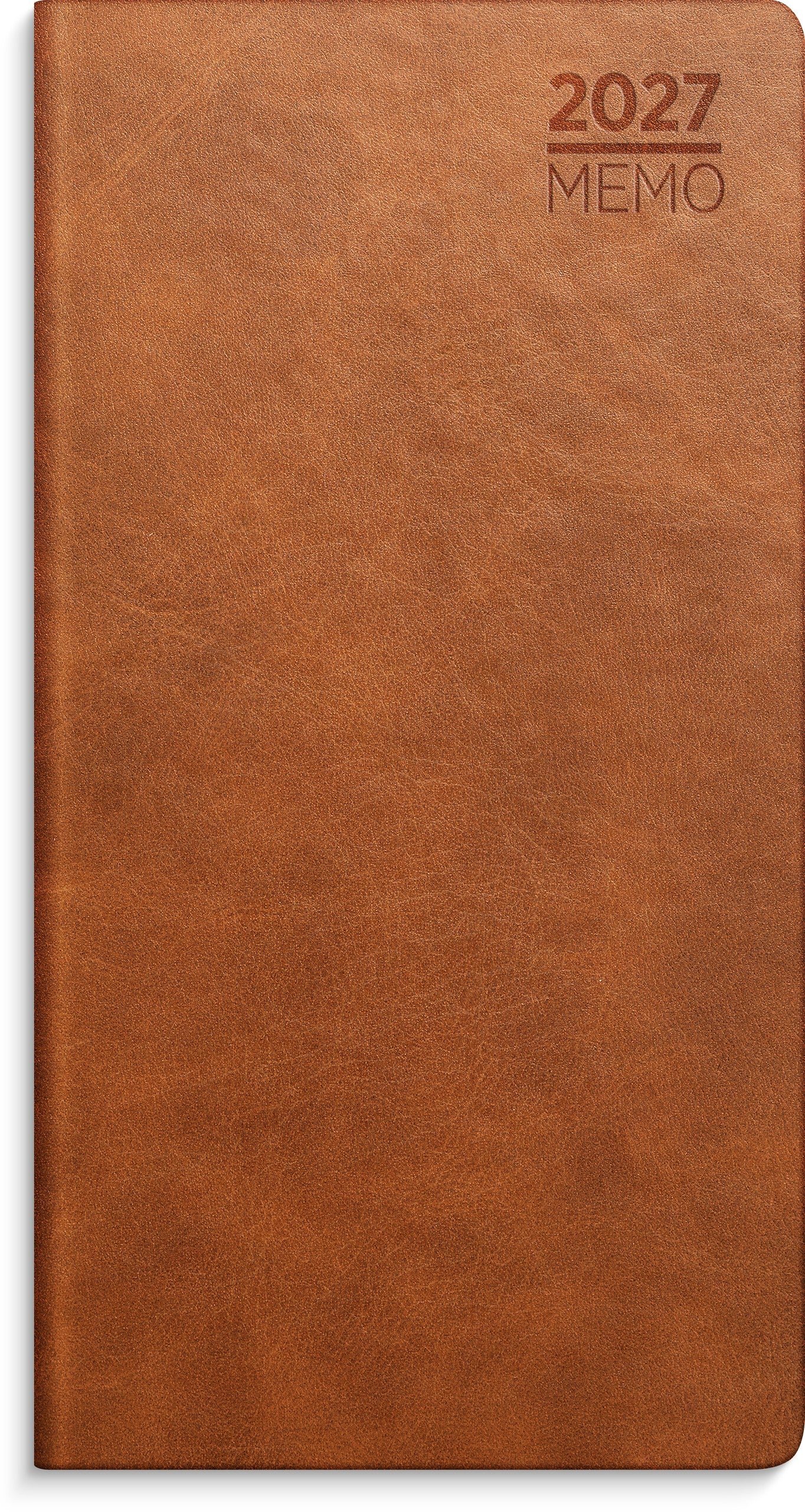 Kalender Memo 2027 brun
