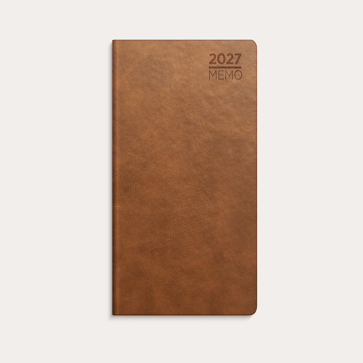 Kalender Memo 2027 brun